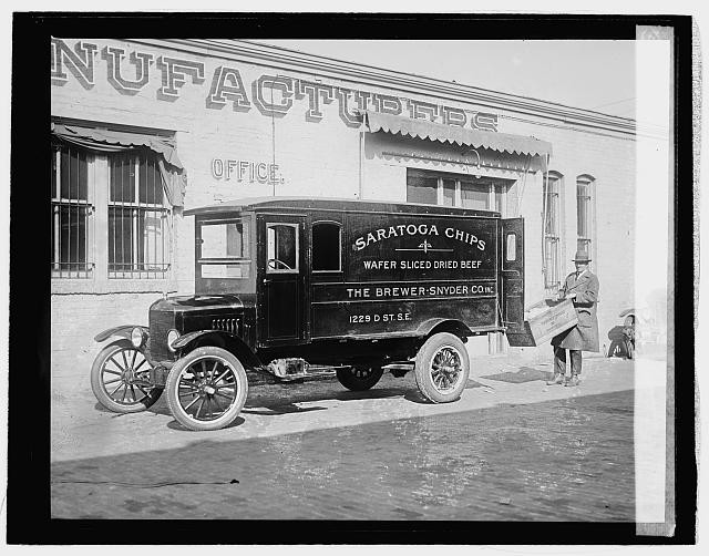 Ford Motor Company Delivery Truck 1926 Saratoga Chips Brewer Snyder Co.