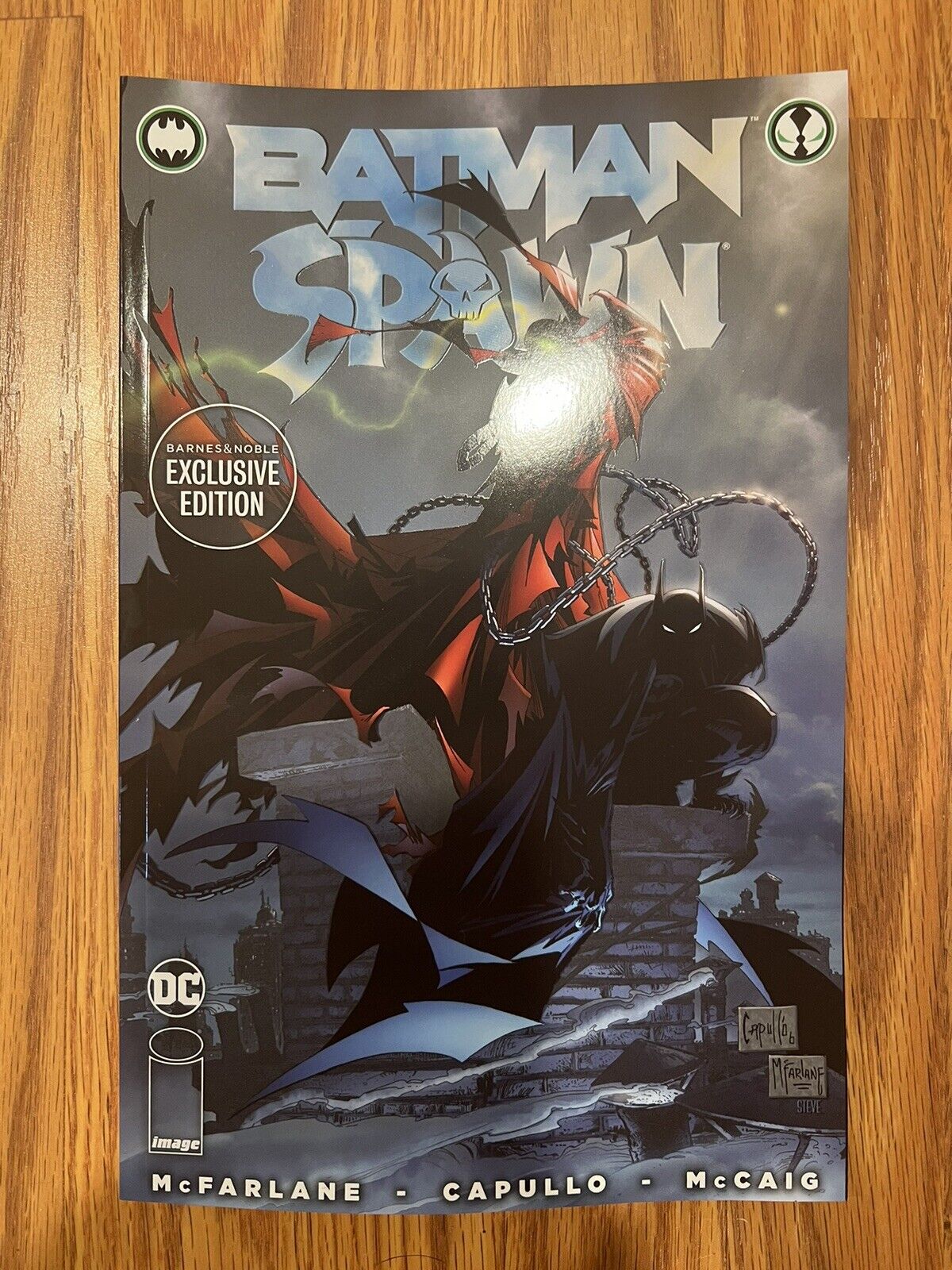 Batman Spawn #1 2022 DC Image Comics Barnes & Noble Exclusive Variant Cover HOT