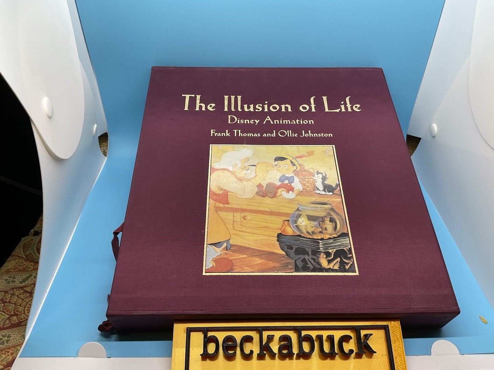 The Illusion of Life Disney Animation SIGNED Limited Edition Frank & Ollie 1st
