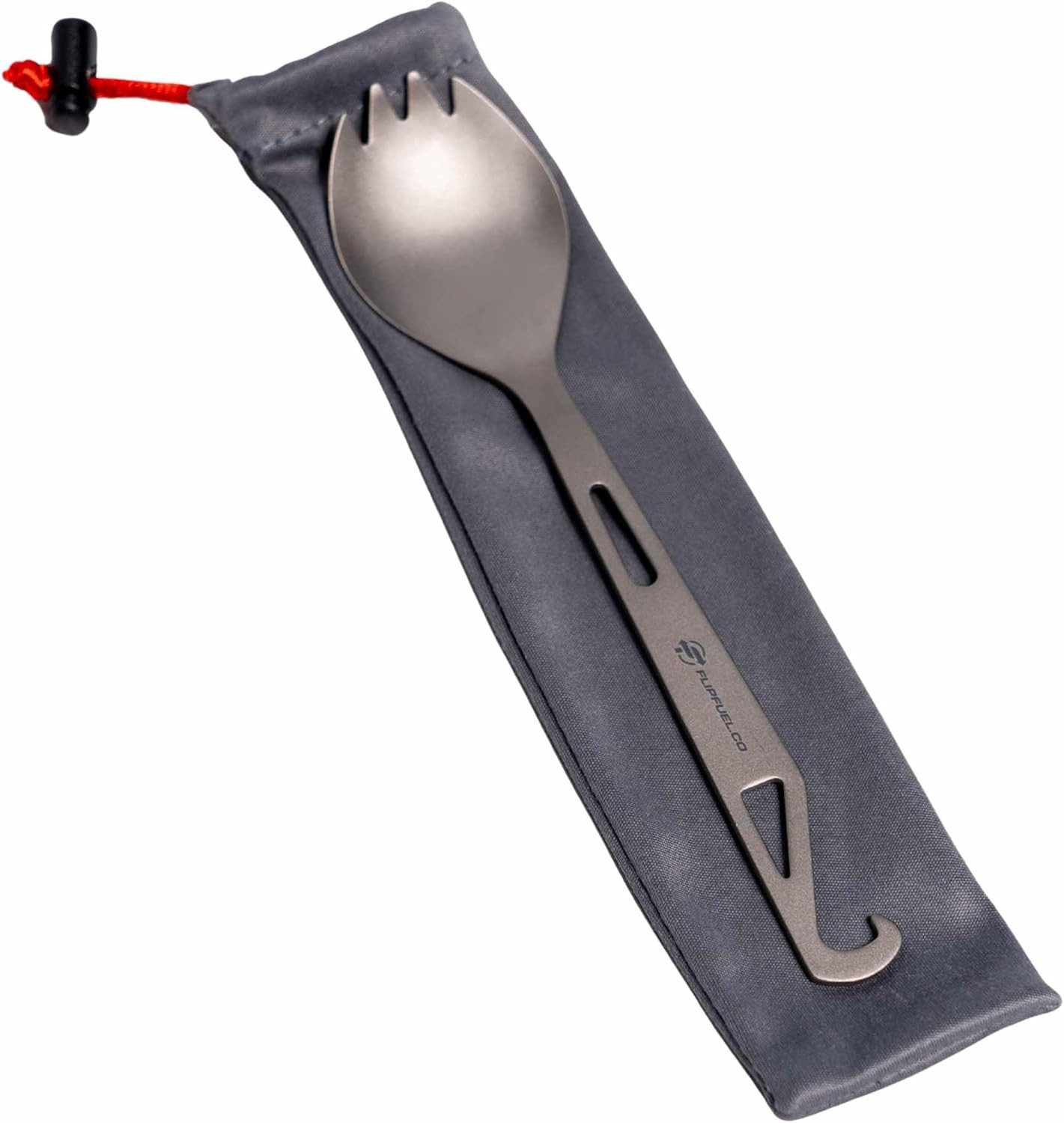Ultra-Light Titanium Spork for Backpacking & Camping Gray/Silver Ultra-Light Titanium Spork for Backpacking & Camping Gray/Silver