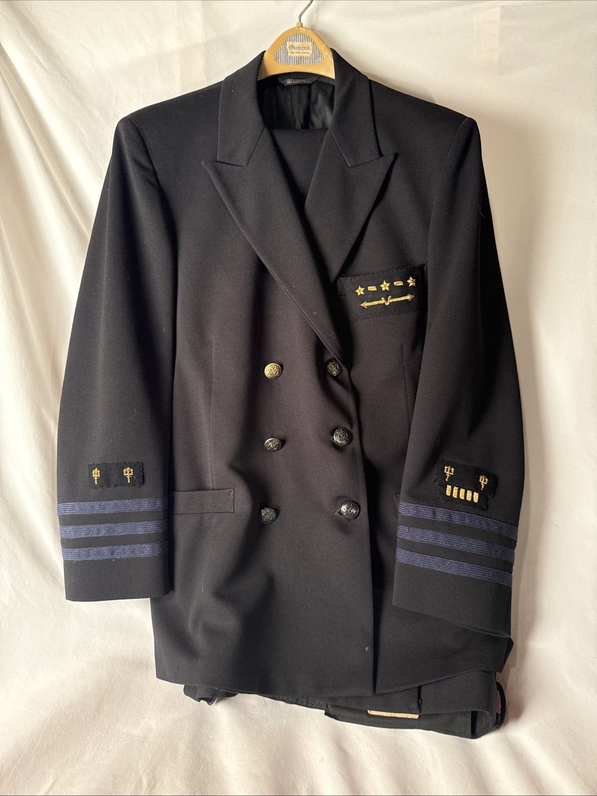vtg 60s united state power squadron captains jacket & Pants Senior Navigator AP