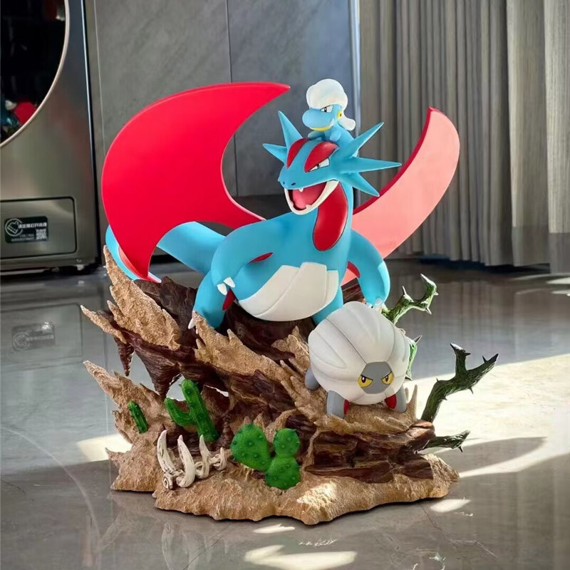 PPAP Studio Salamence Resin Figure Model Original 30cm Original