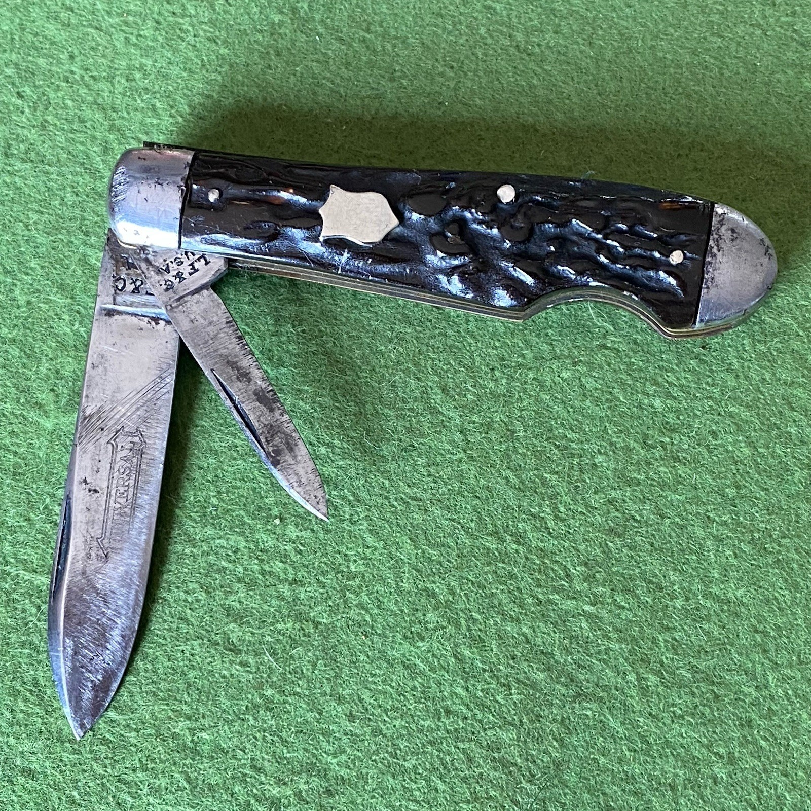Old Vintage LFC Universal Easy Open Jack Pocket Knife