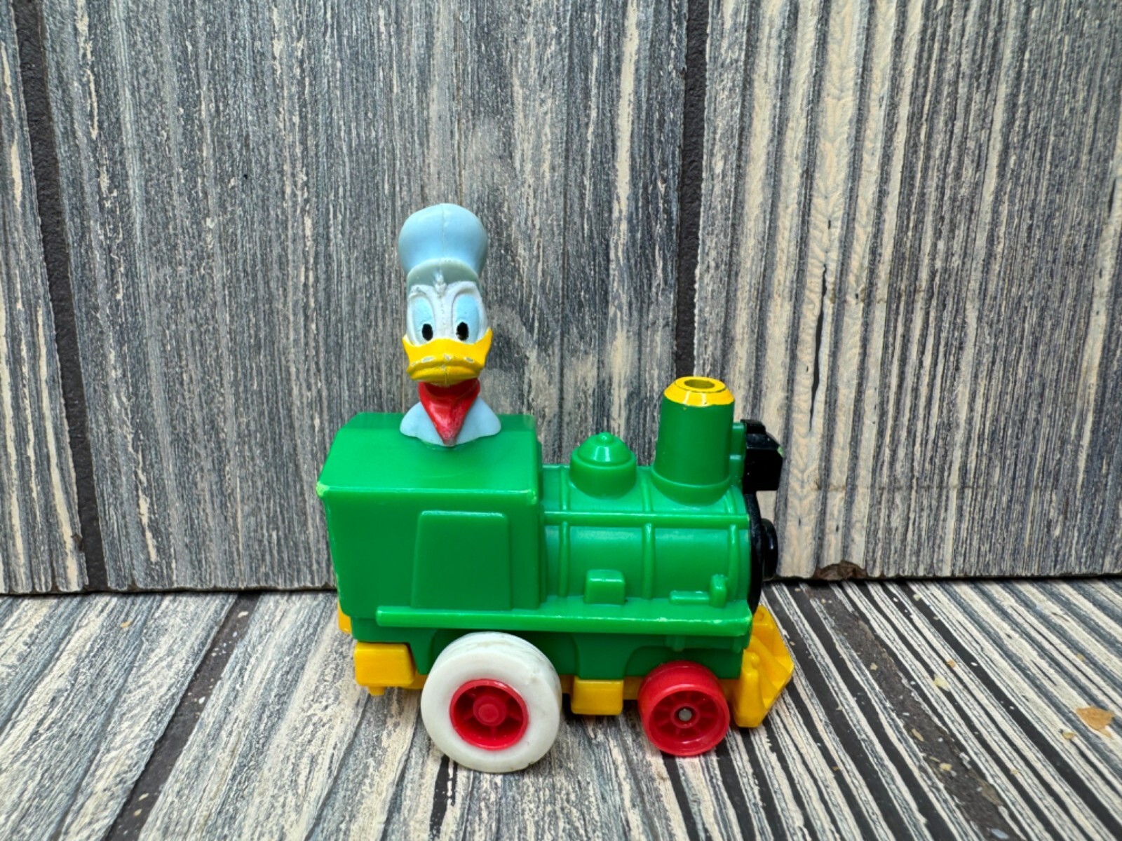 Disney Donald Duck Train (Friction) Steam Locomotive Vintage Toy