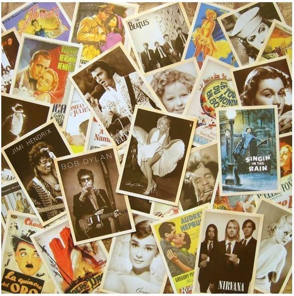 DreamHigh Collectable Vintage Postcards 4 x 6 inches, as the pictures show