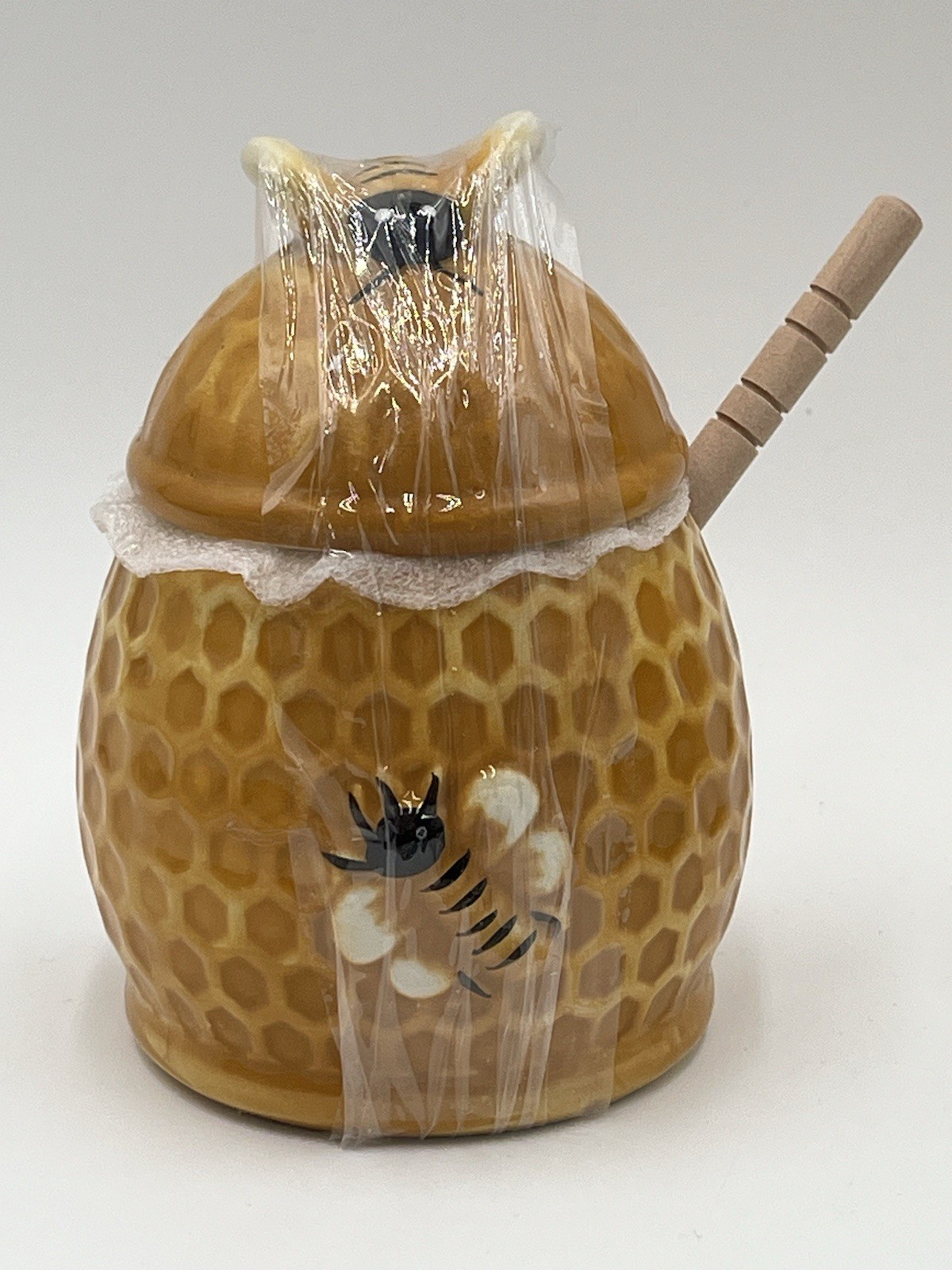 Honey Bee Container Ashland Spring Michaels 2021 Ceramic Beehive Jar NWTS RARE