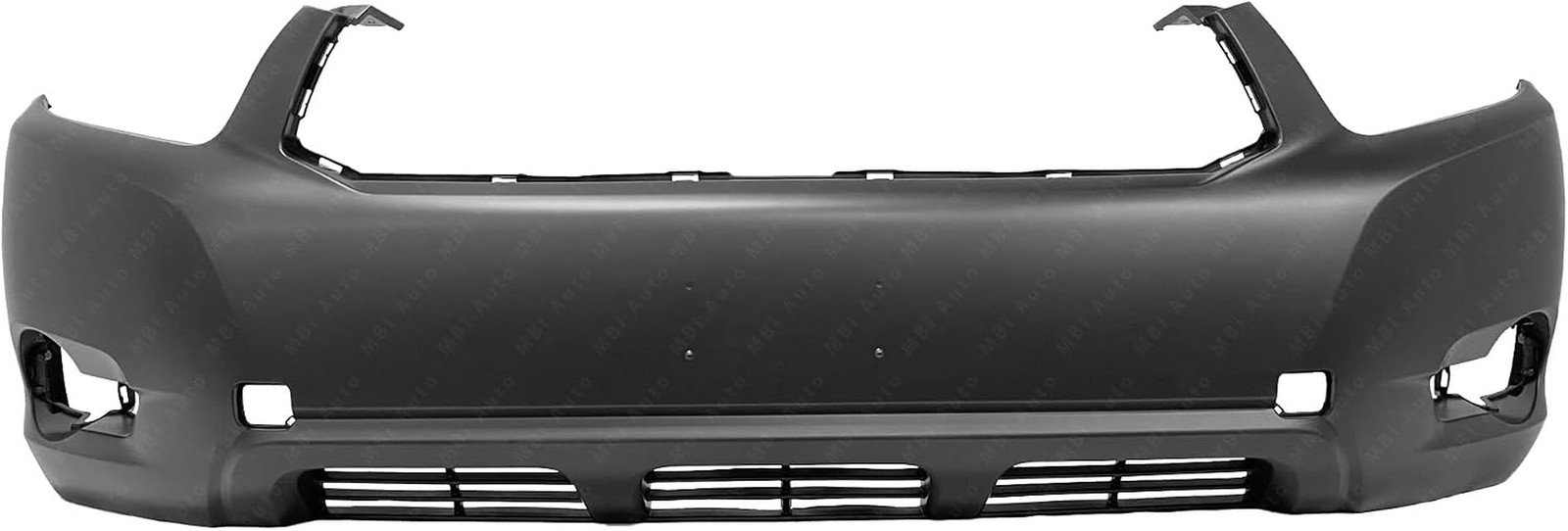 Primered, Front Bumper Cover Fascia for 2008-2010 Toyota Highlander 08-10, TO100