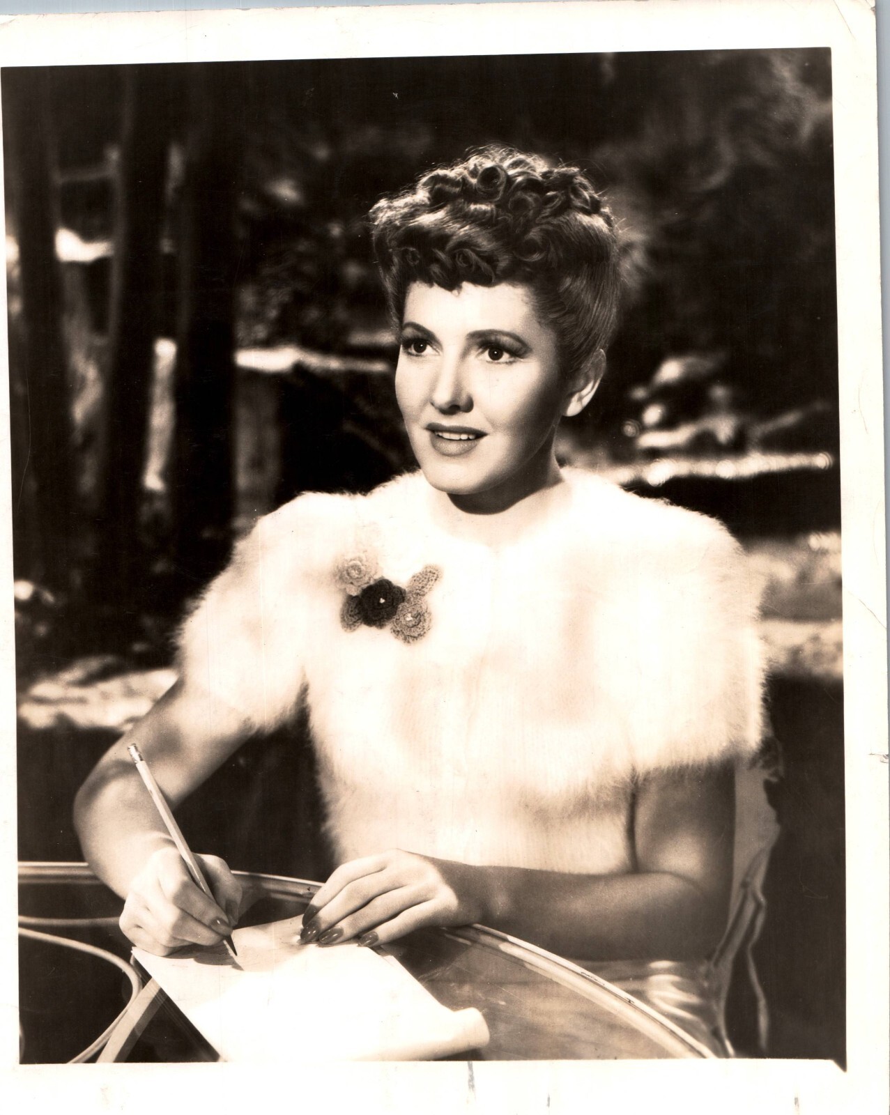 Jean Arthur (1942) ❤ Vintage Hollywood Beauty Stunning Portrait Photo K 692