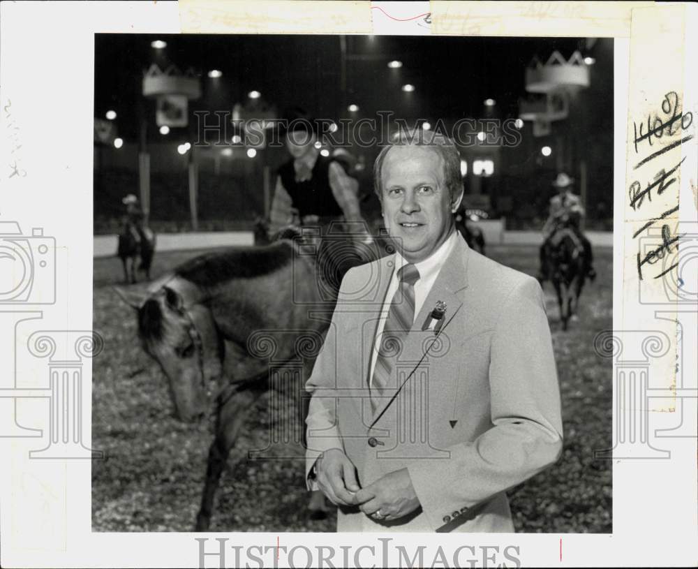 1989 Press Photo General Manager Jim Taylor of the American Royal - lra73268
