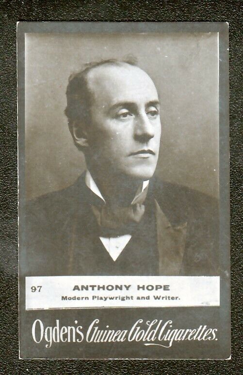 The Prisoner of Zenda Vintage 1901 Photograph Card of ANTHONY HOPE