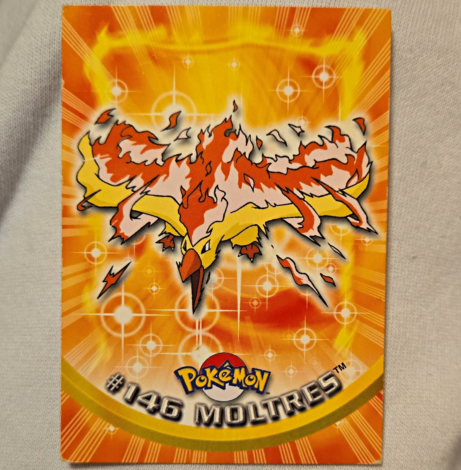 Topps 1999 Topps Pokémon TV Animation Edition Trading Card #146 Moltres