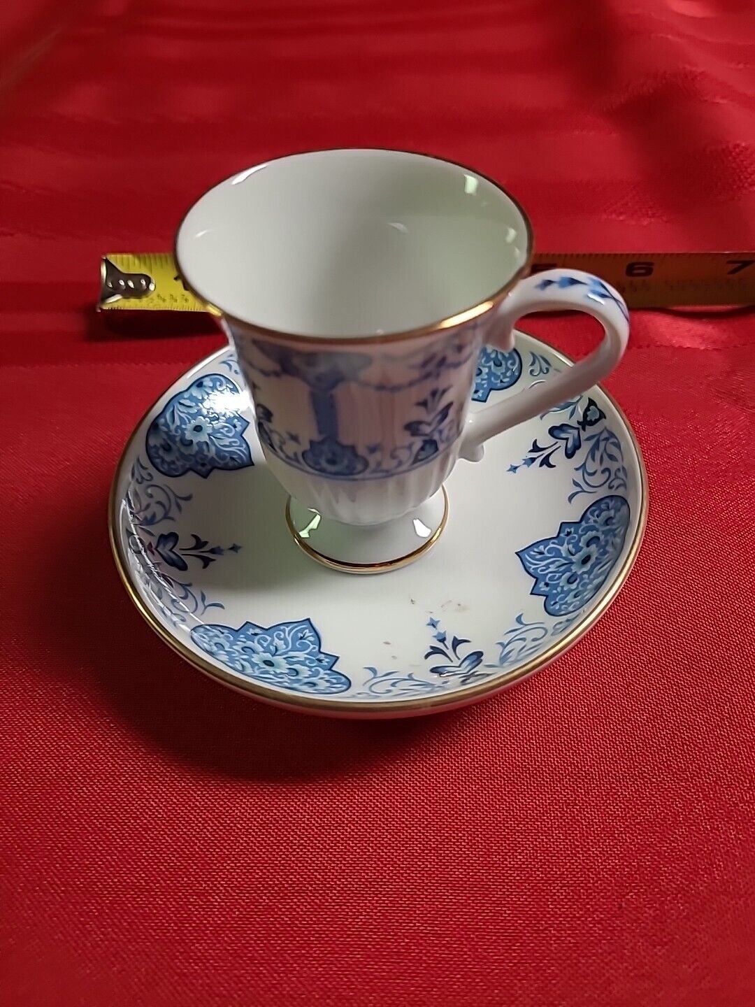 Vintage Avon 1984 European Tradition Cup & Saucer Collection FLORENCE S