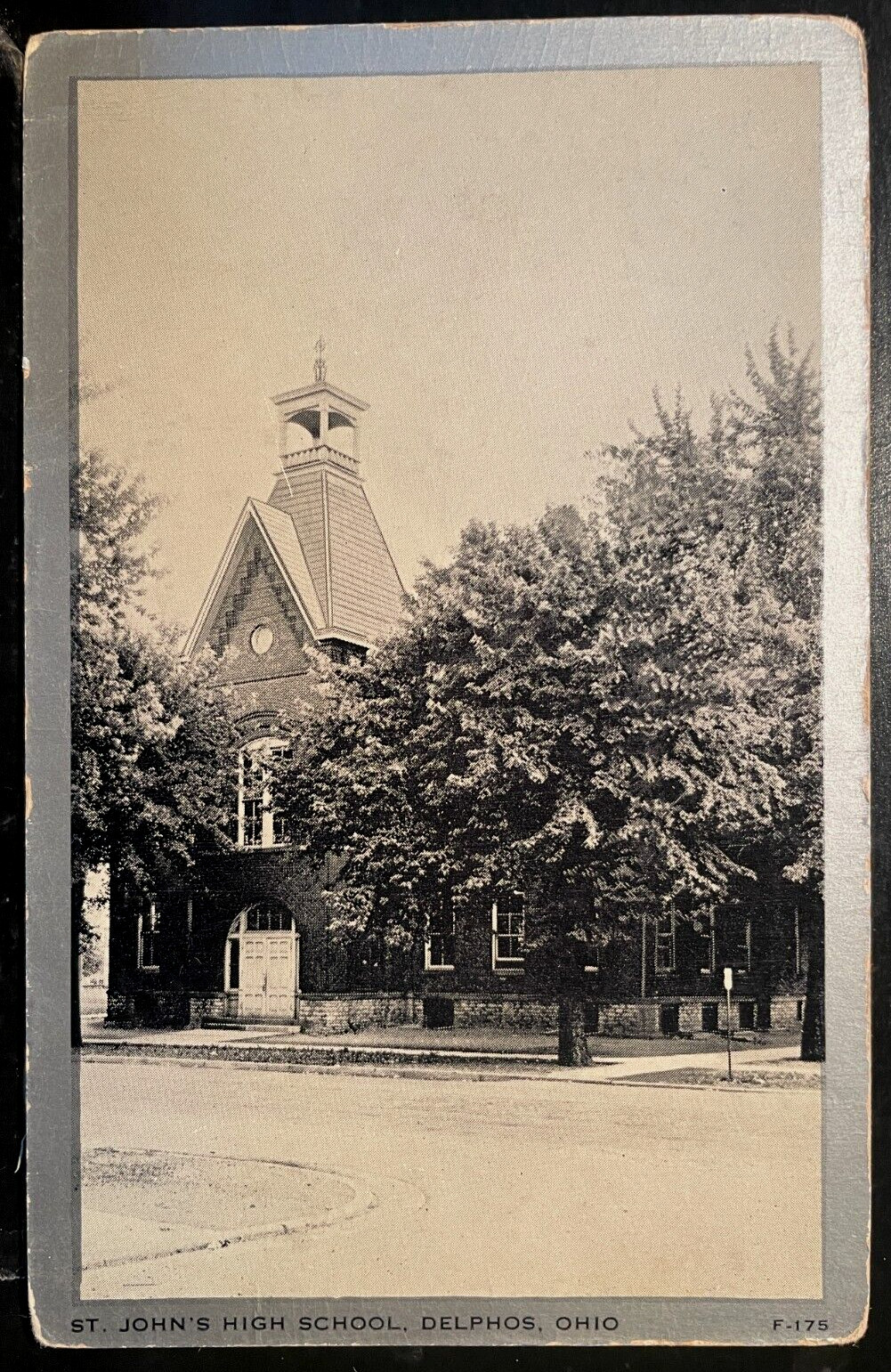 Vintage Postcard 1907-1915 St. John\'s High School, Delphos, Ohio (OH) Vintage Postcard 1907-1915 St. John\'s High School, Delphos, Ohio (OH)