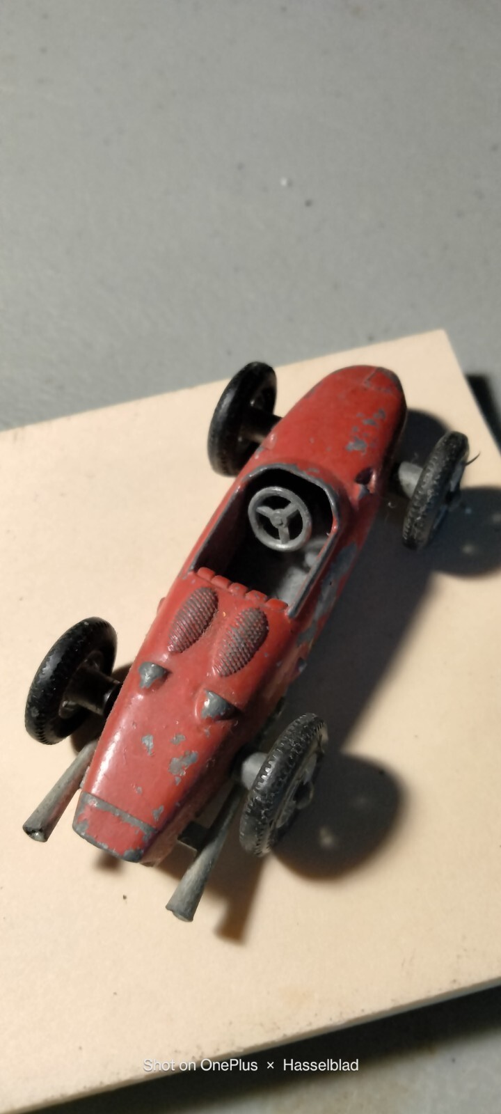Vintage Lesney England Red Die-Cast Racing Car No. 73