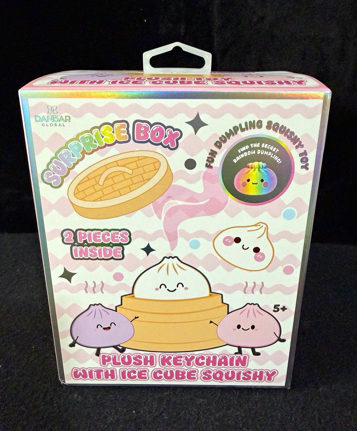 Danbar Global Dumpling Surprise Blind Box Plush Keychain Ice Cube Squishy Toy