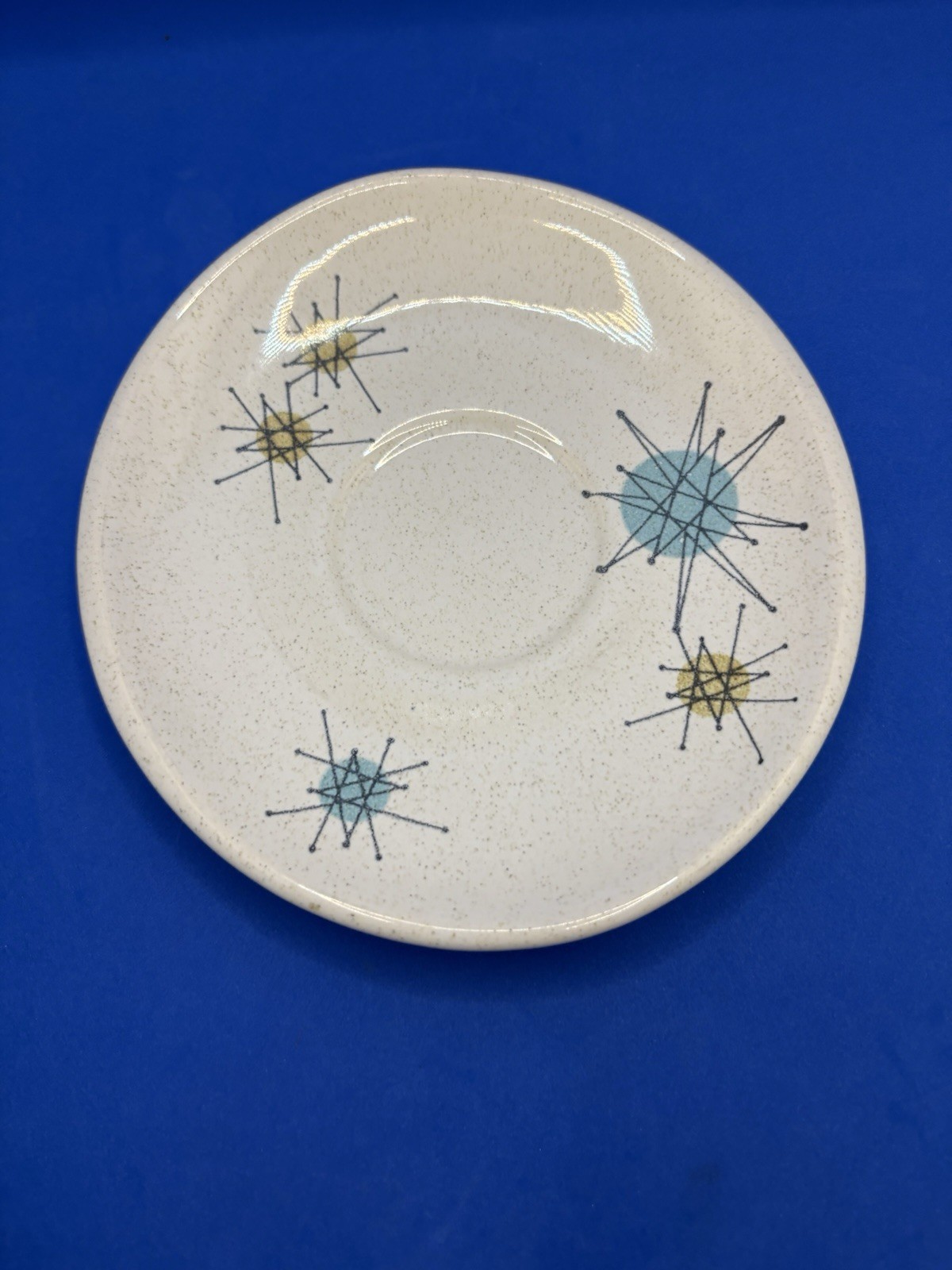 Franciscan Atomic Starburst Saucer for tea/coffee cup MCM Vintage