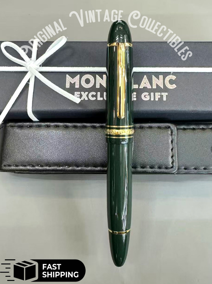 MONTBLANC Meisterstück The Origin Collection 149 Green Fountain Pen Gift Fast