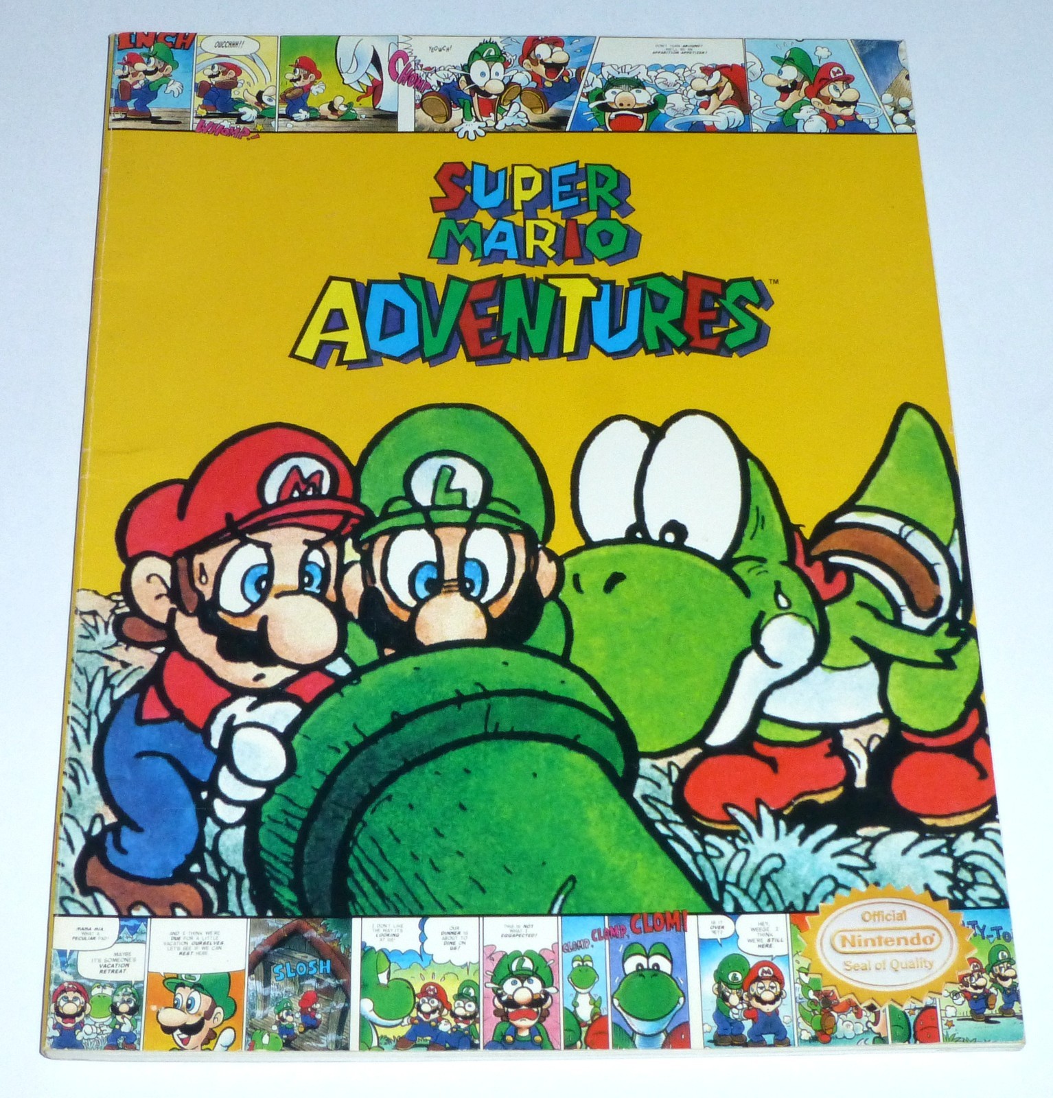 Super Mario Adventures Graphic Novel, Comic Book - Original 1993 Release