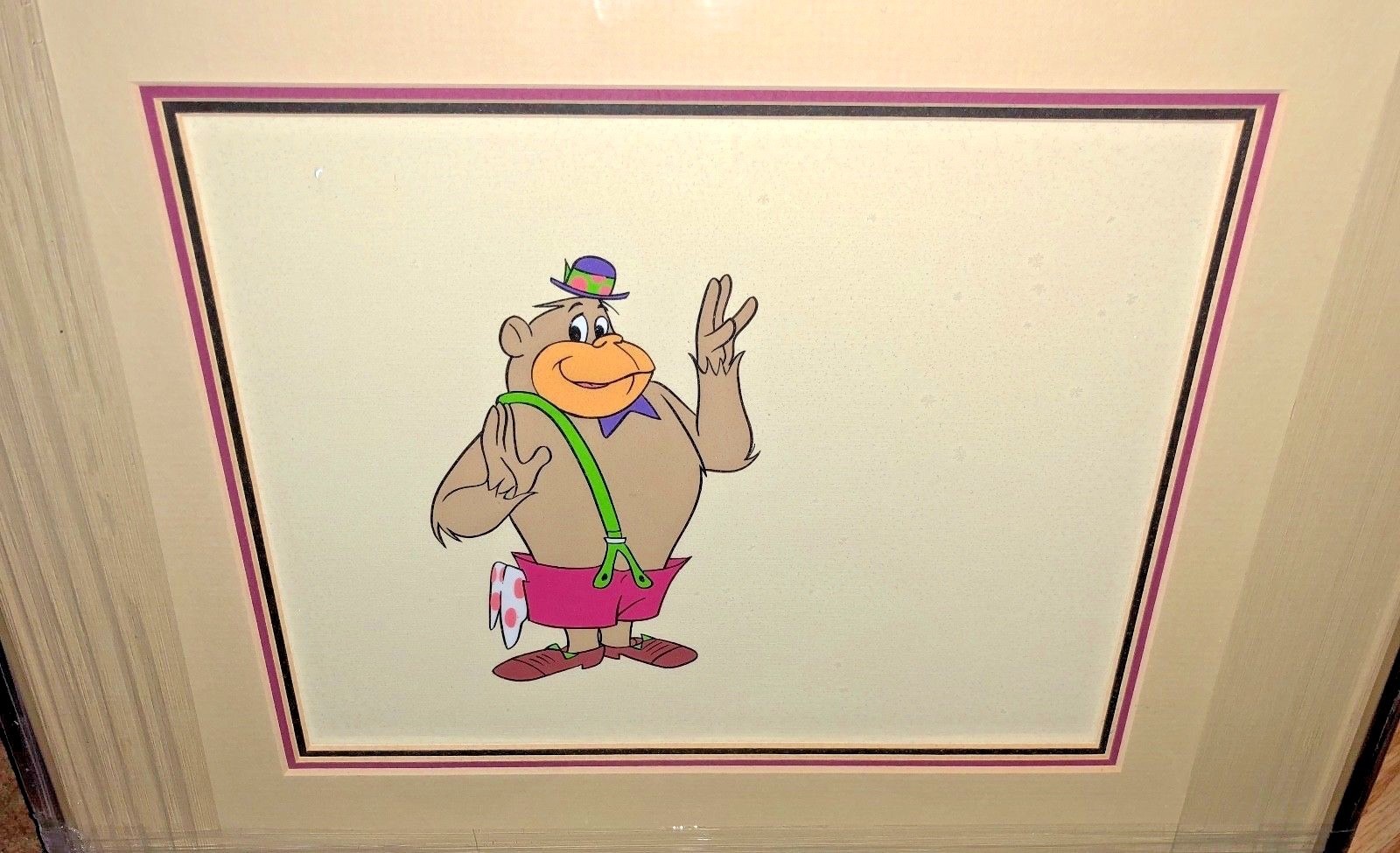 Magilla Gorilla 1960s Original Production Cel Hanna Barbera Rare Animation Art