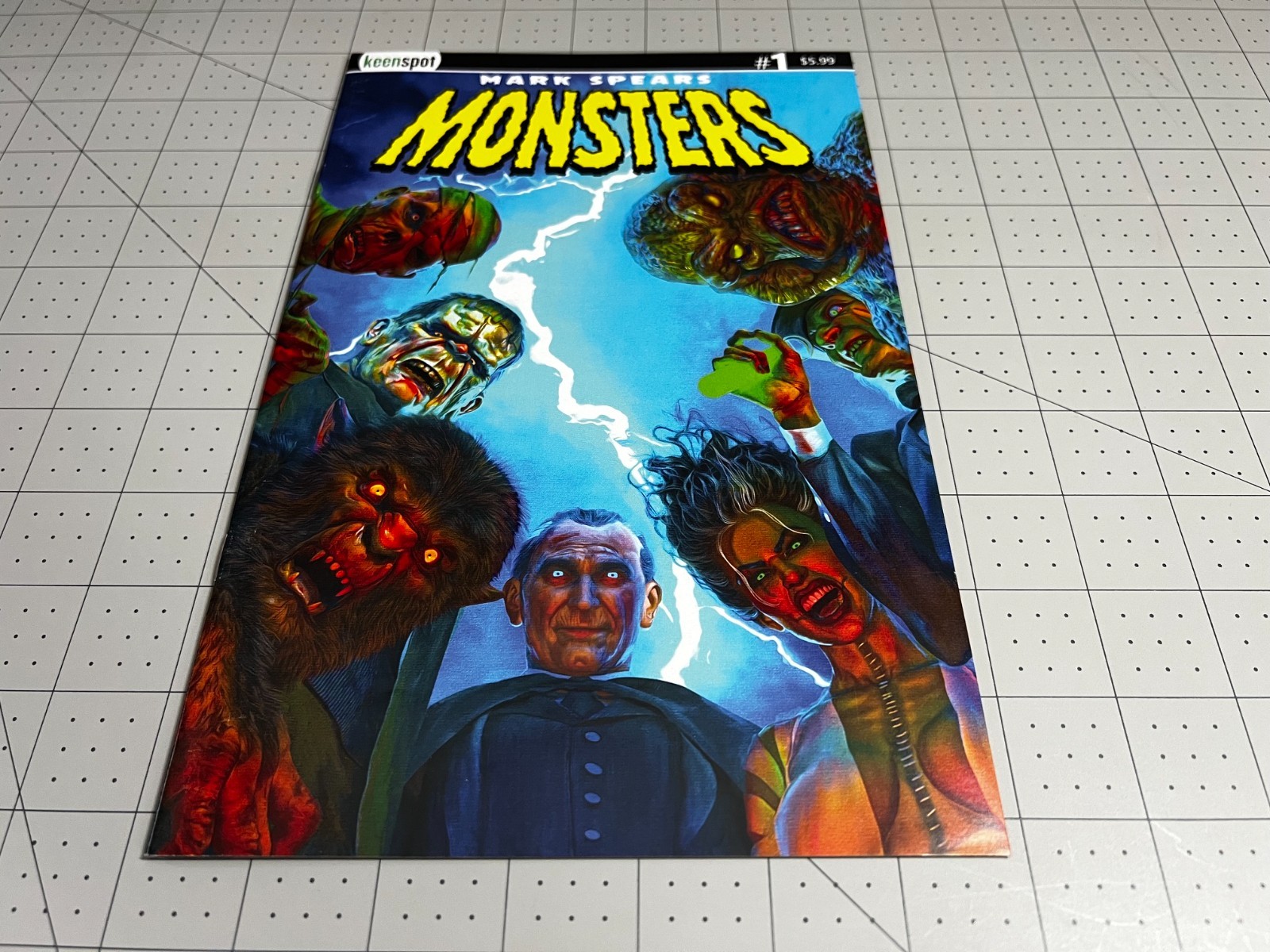 MARK SPEARS MONSTERS #1 FIRST PRINT (KEENSPOT) 2024 COVER A MARK SPEARS MARK SPEARS MONSTERS #1 FIRST PRINT (KEENSPOT) 2024 COVER A MARK SPEARS