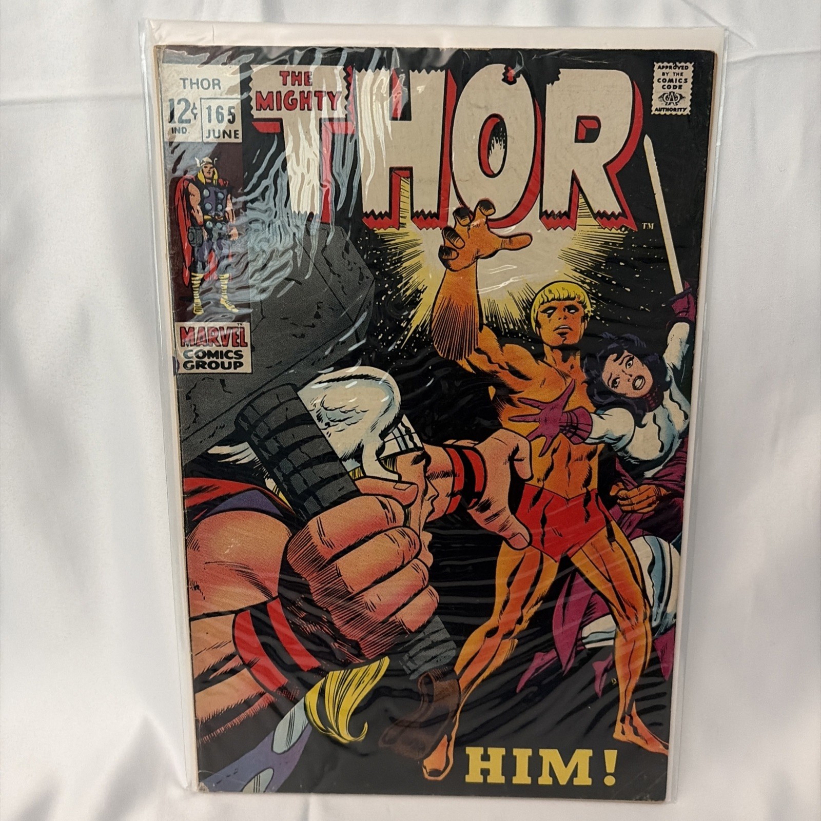Thor #165 VG+ 4.5 1969 1st full app. Adam Warlock
