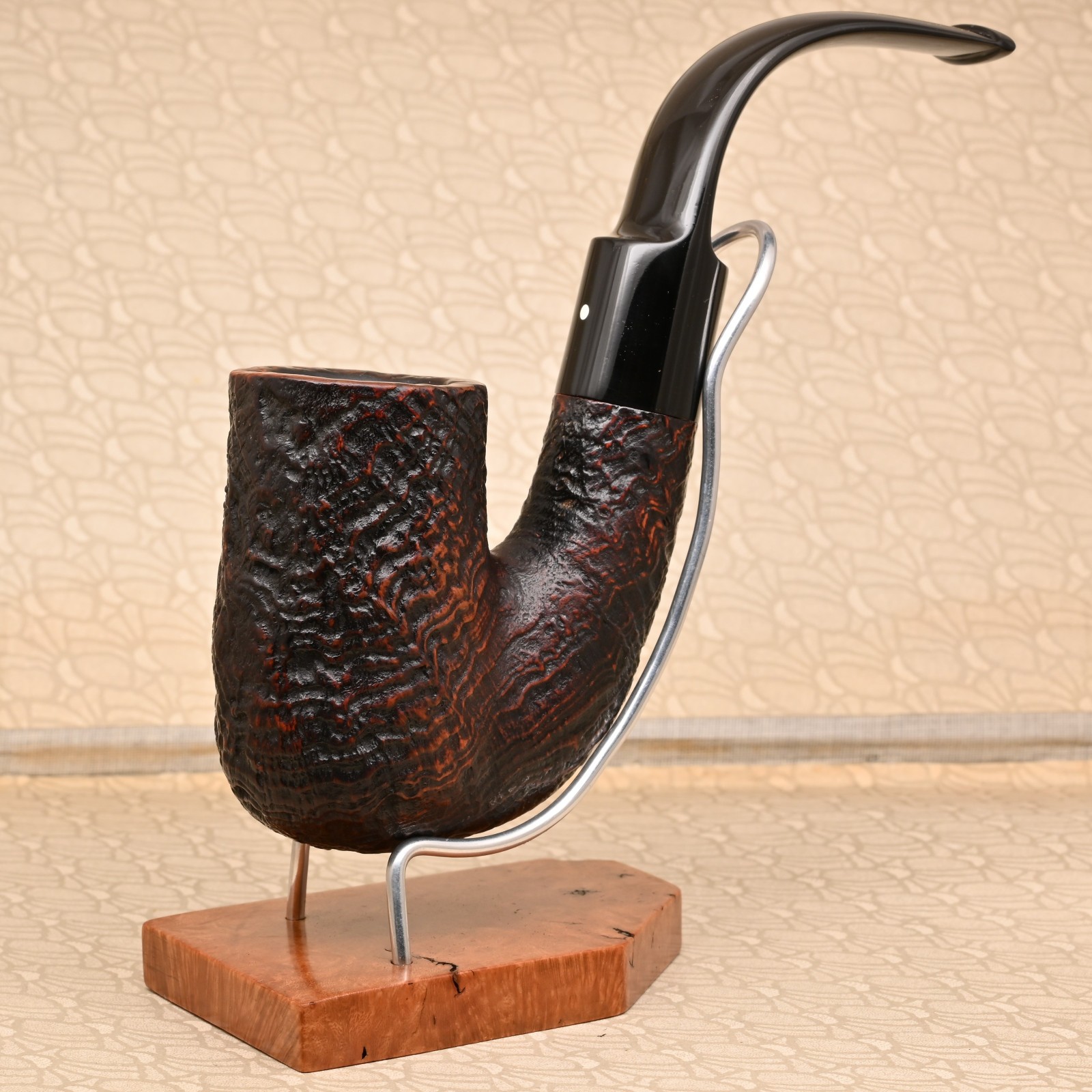 1961 Dunhill Shell Briar 591 F/T Group 4S Oom Paul Estate Pipe England