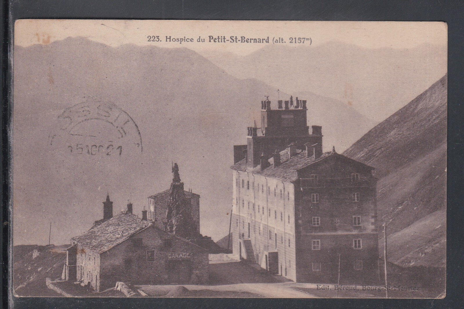 Postcard Hospice du Petit St Bernard B2188 Postcard Hospice du Petit St Bernard B2188