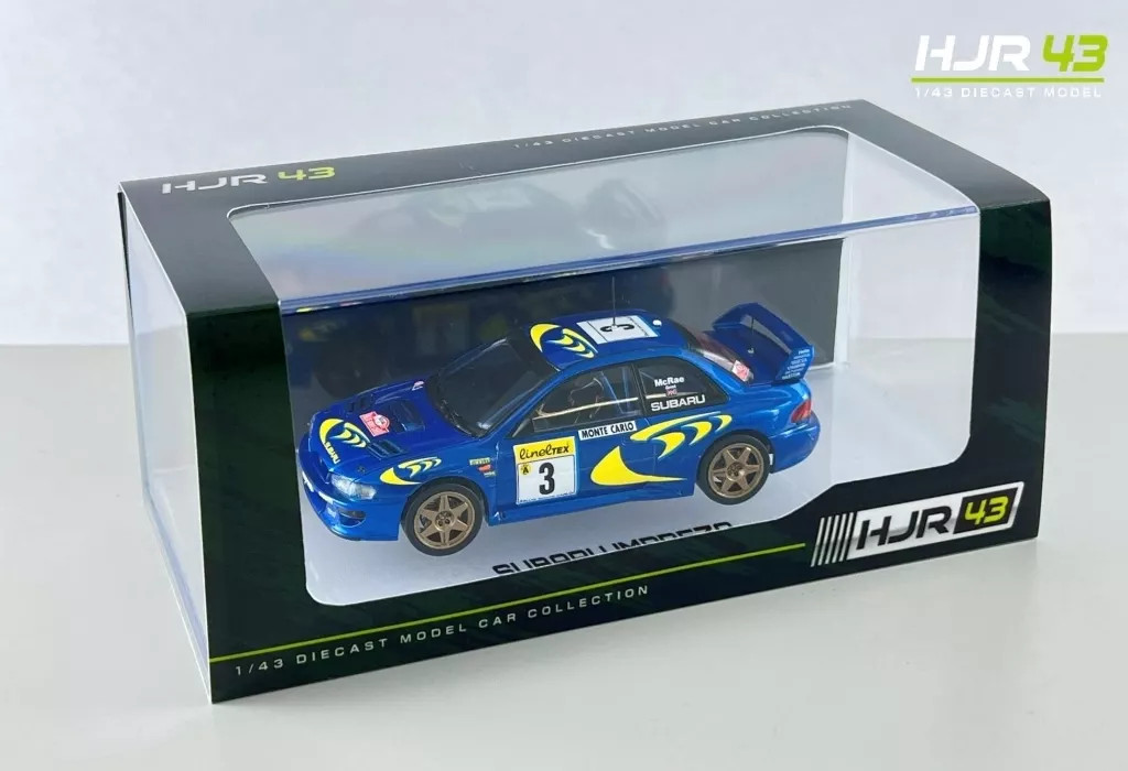 1/43 MARK43 Subaru Impreza Monte Carlo 1997 #3 HJR431001A Diecast Model