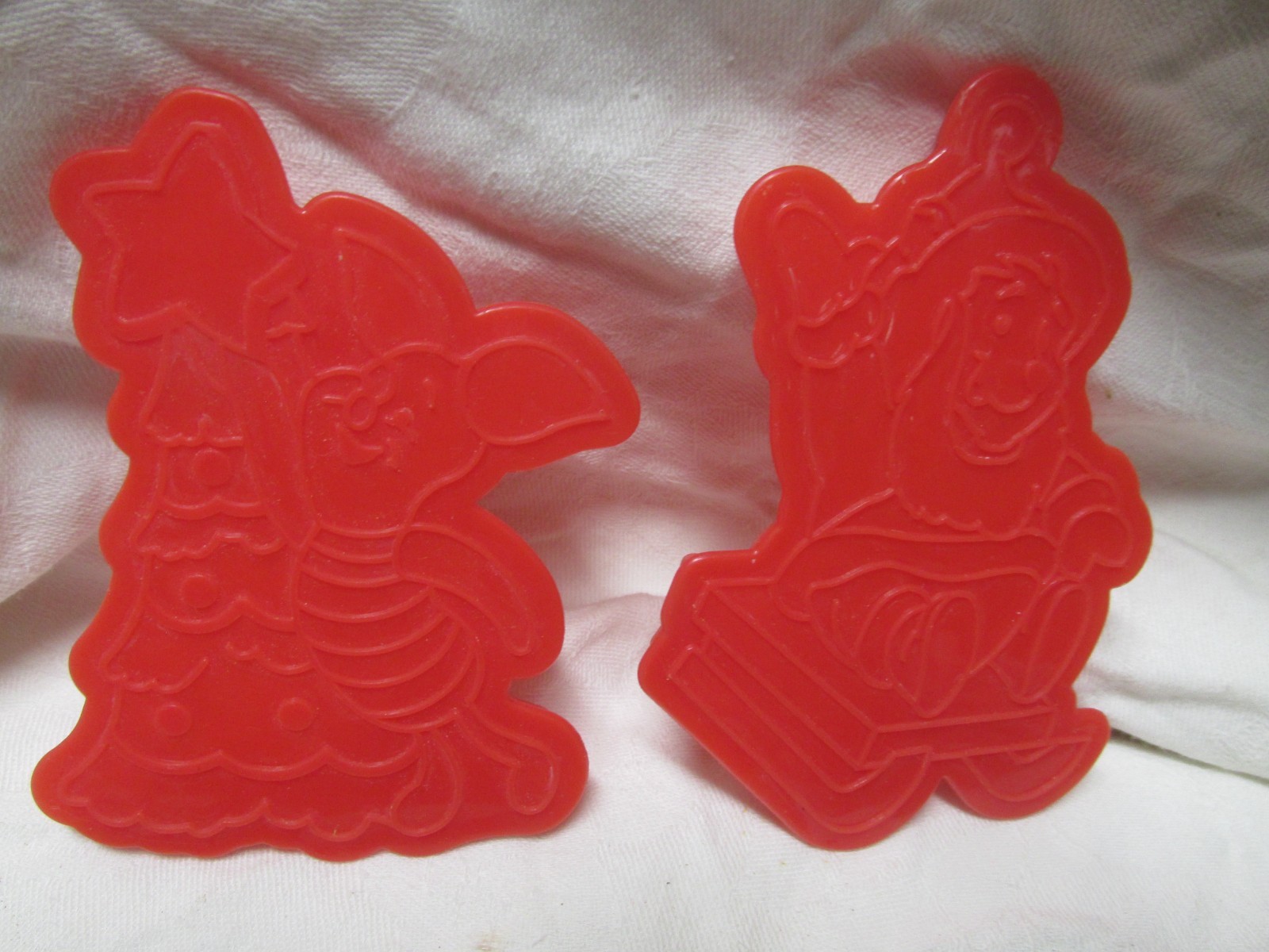 Vintage Disney Wilton Piglet & Pooh Santa Claus Cookie Cutters