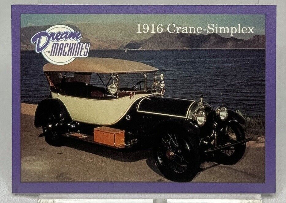 1991 Lime Rock Dream Machines 1916 Crane-Simplex #101 0qt9