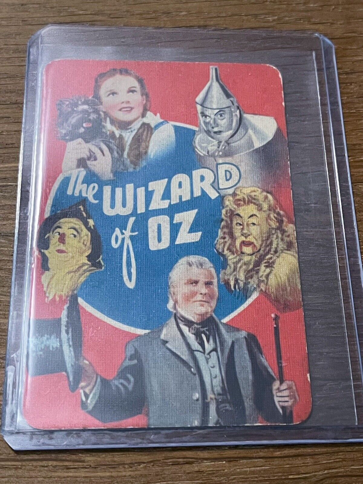 1940 Castell Bros. Ltd. Wizard Of Oz Dorothy & Toto KEY SET “HEADER” CARD RARE