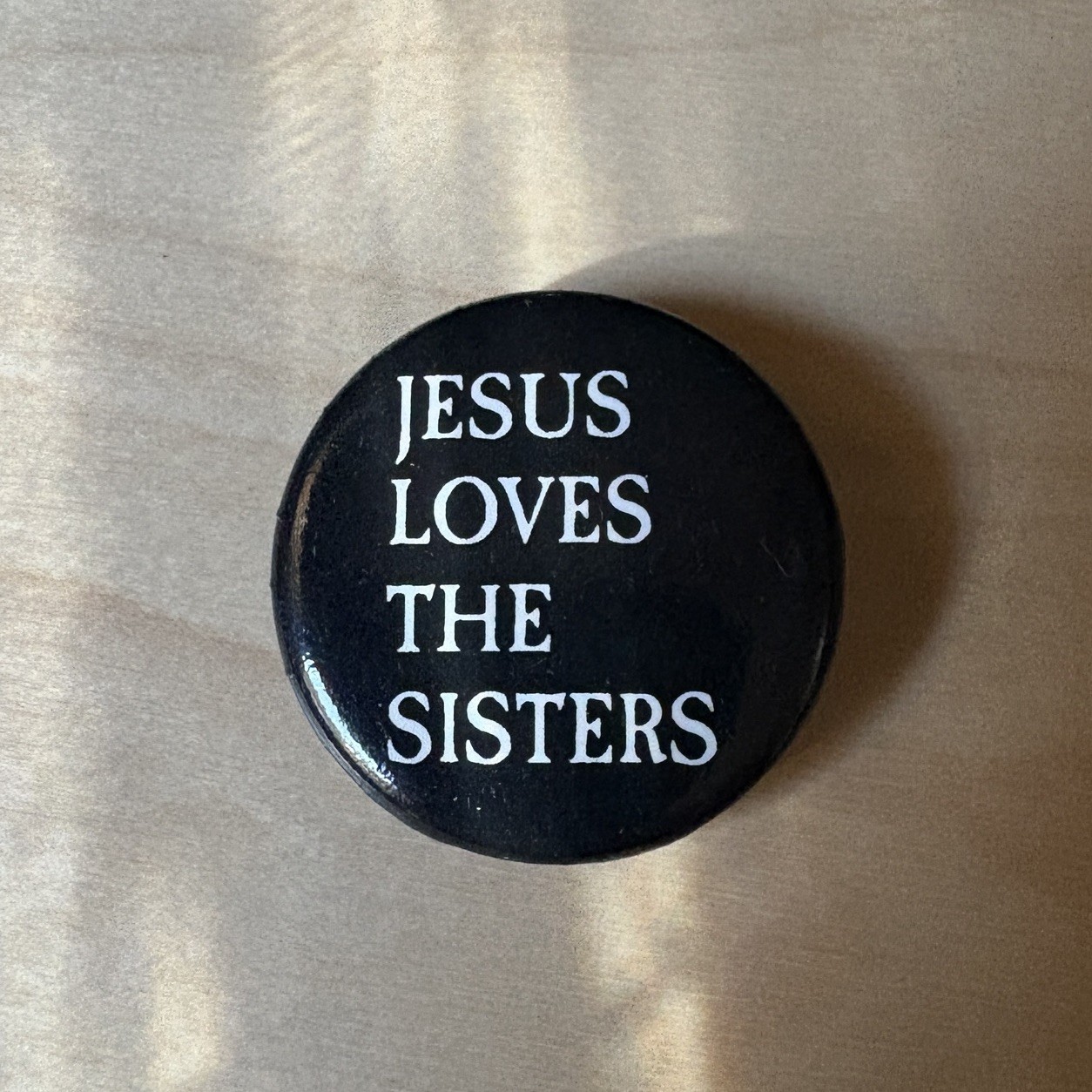 Vintage Sisters Of Mercy Button