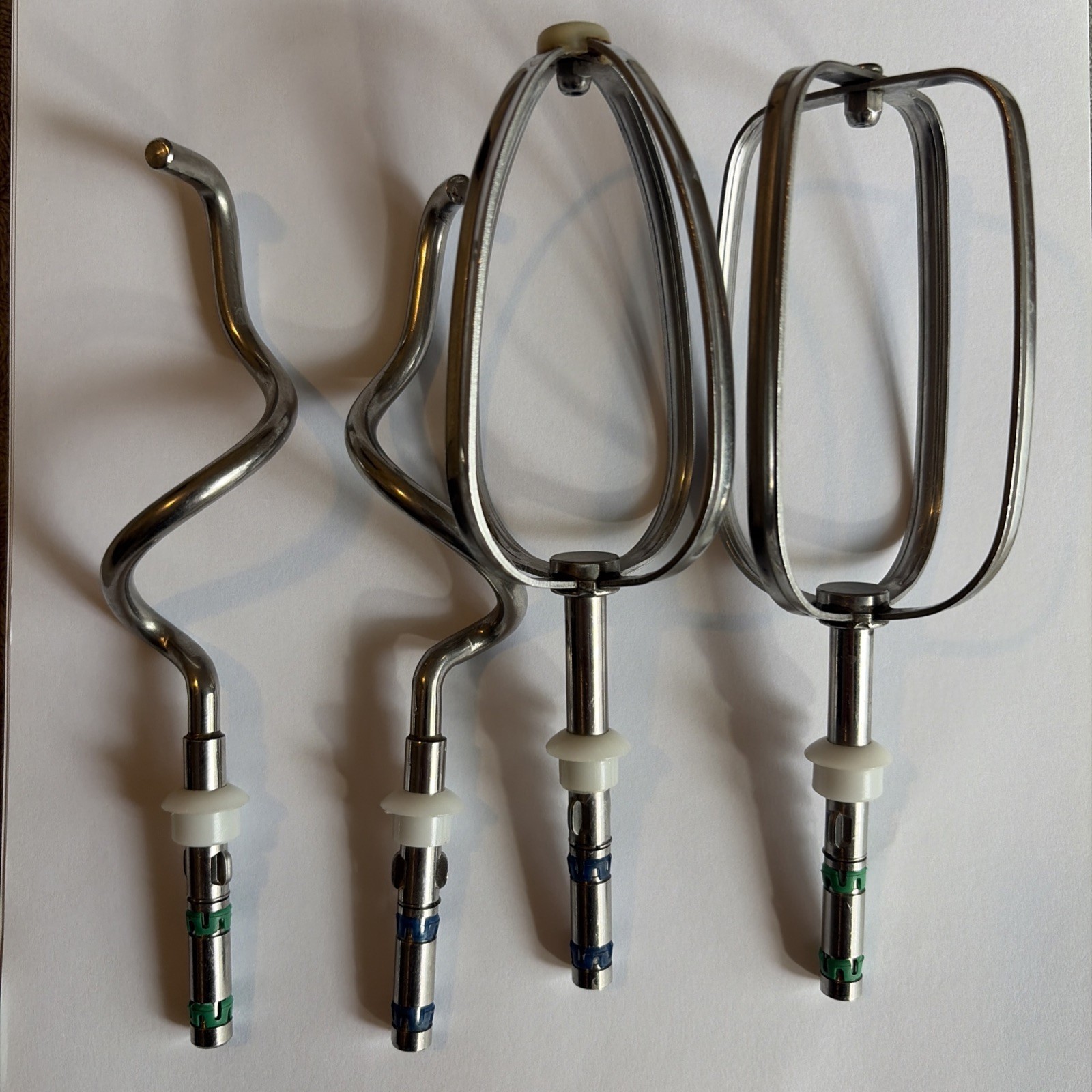 Sunbeam Beaters & Dough Hooks Mixmaster  Heritage Series 2350 2353 Set OEM 4 Pc