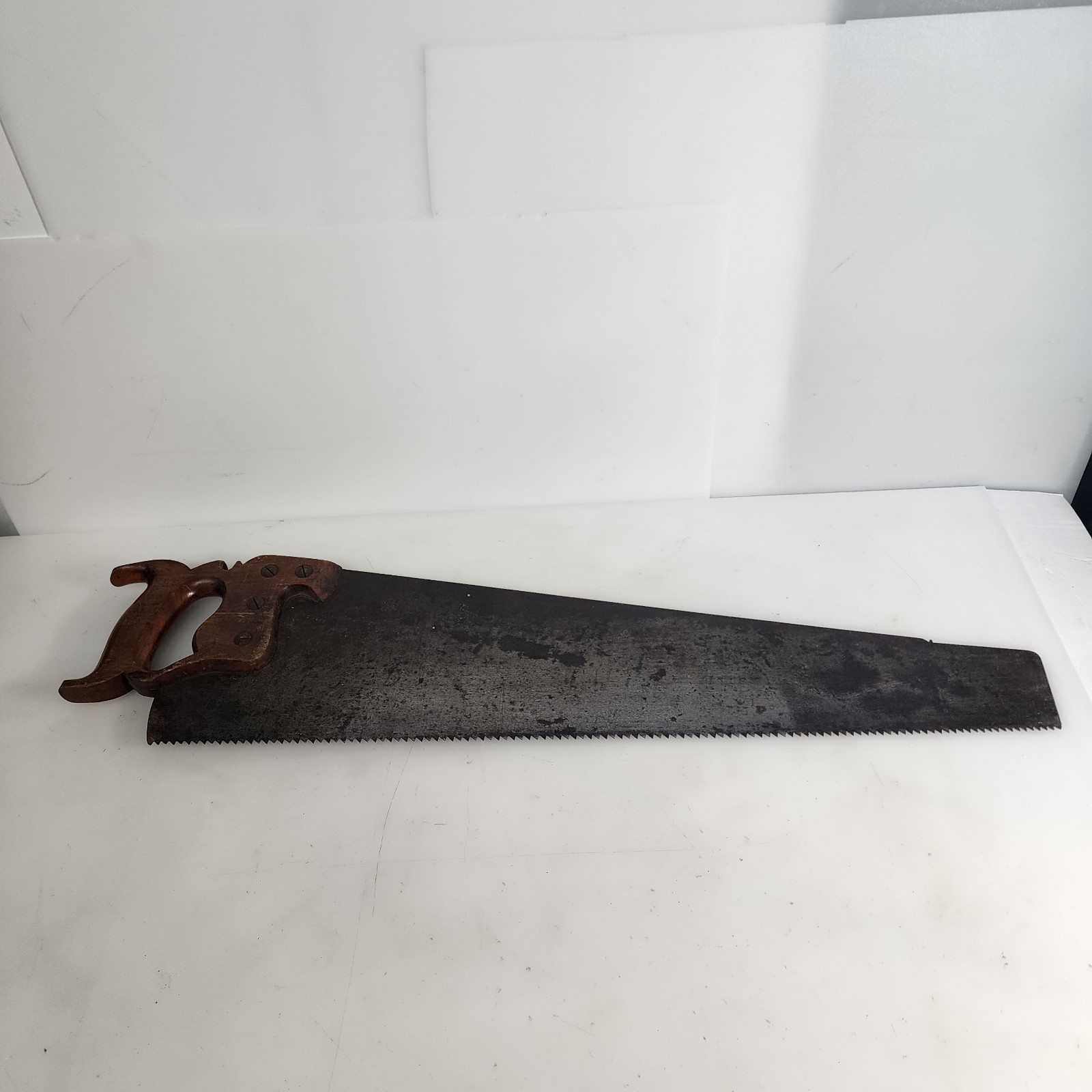 Vintage Simonds Hand Saw Fitchburg Mass USA Chicago ILL 28