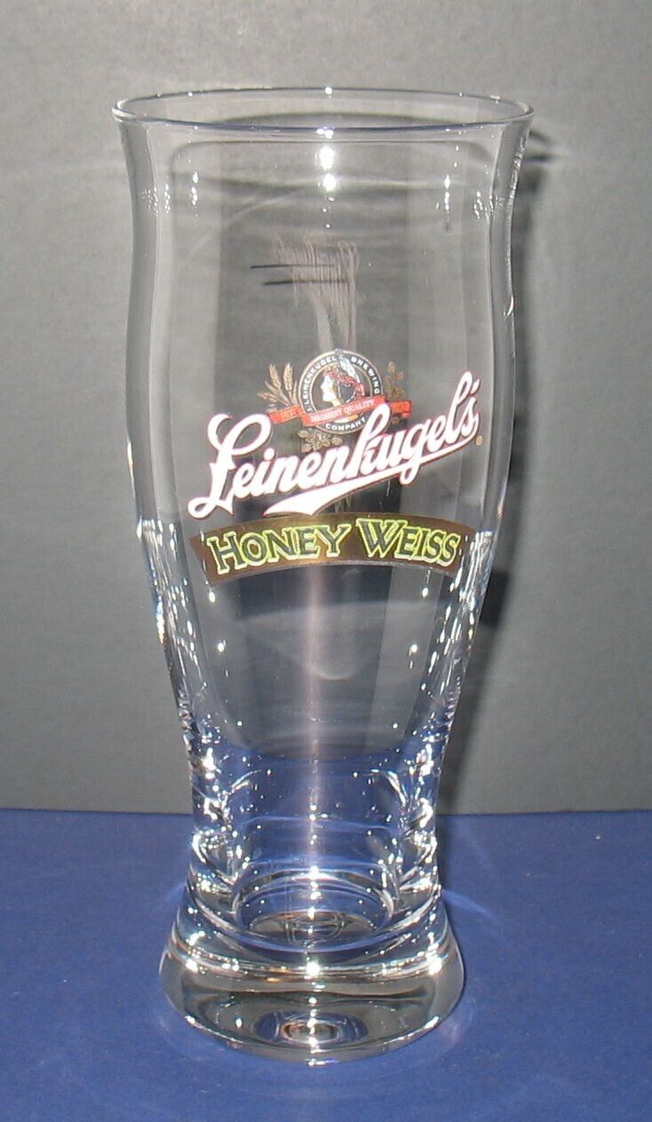Leinenkugel's Honey Weiss Beer Pilsner Glass 7 3/4