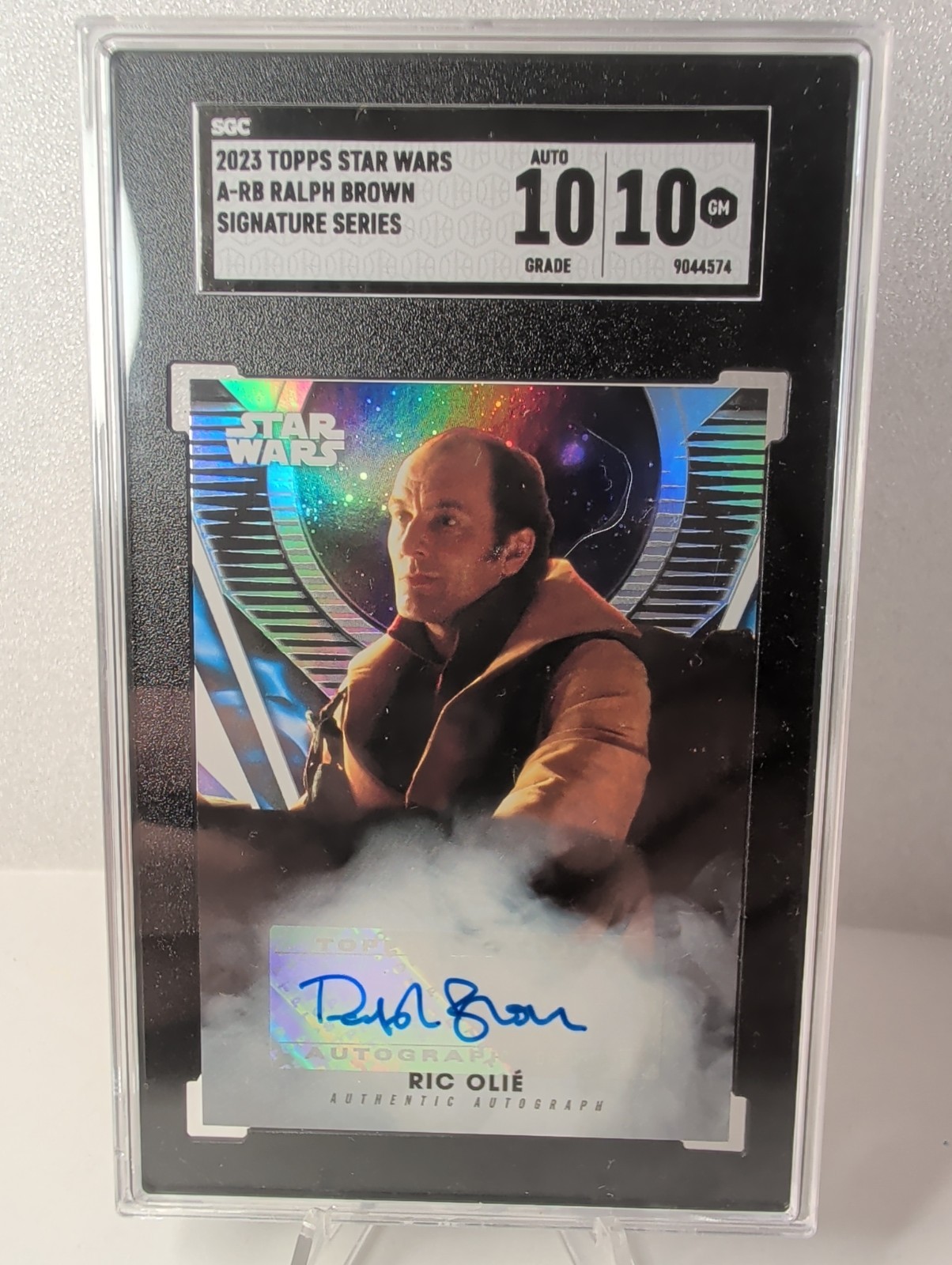 2023 Star Wars Ralph Brown as Ric Olie Auto SGC 10/10