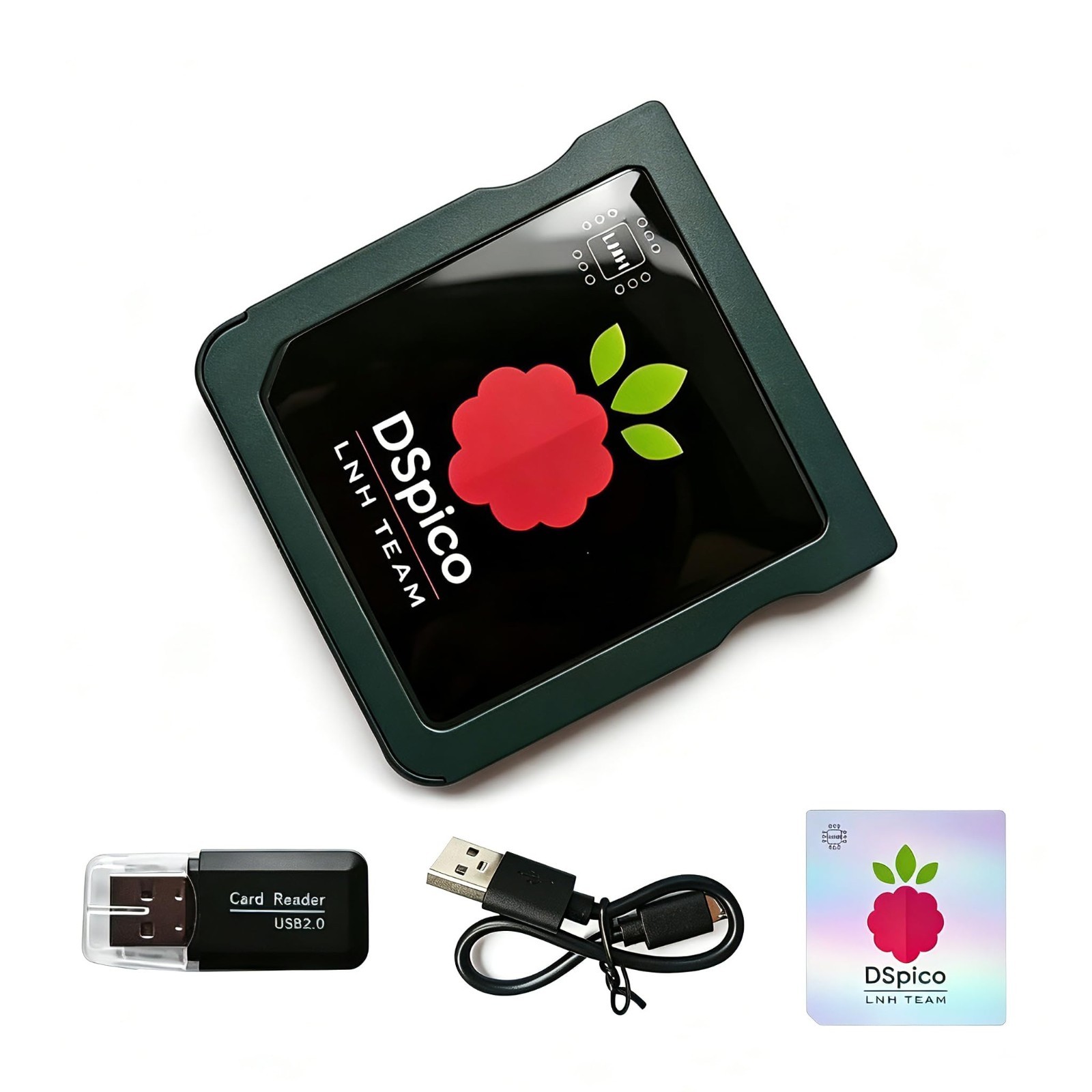 DSPico DS Flash Cart – Injection-Molded Game Card (Not 3D-Printed), RP2040 Open-
