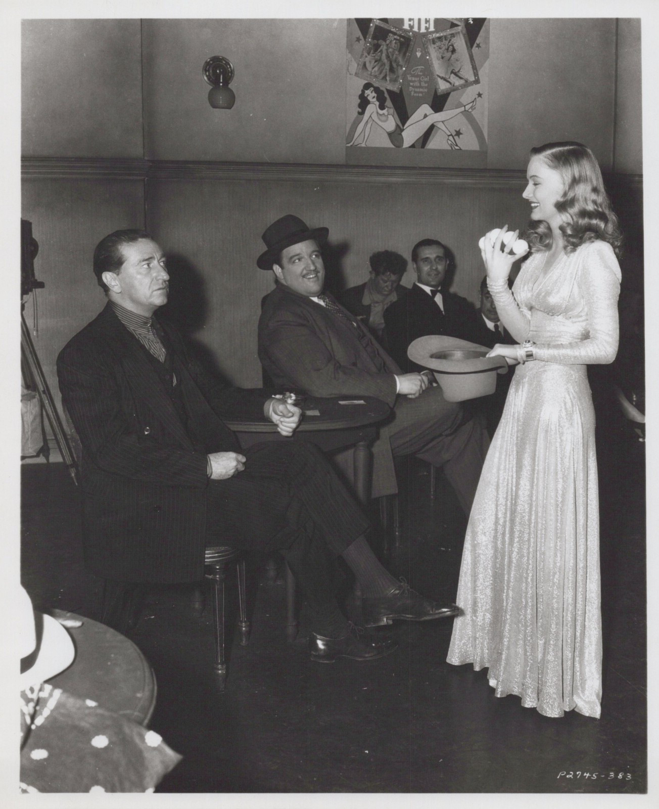 HOLLYWOOD VERONICA LAKE + OLIN HOWLAND 1950s LAIRD CREGAR PORTRAIT PHOTO 226