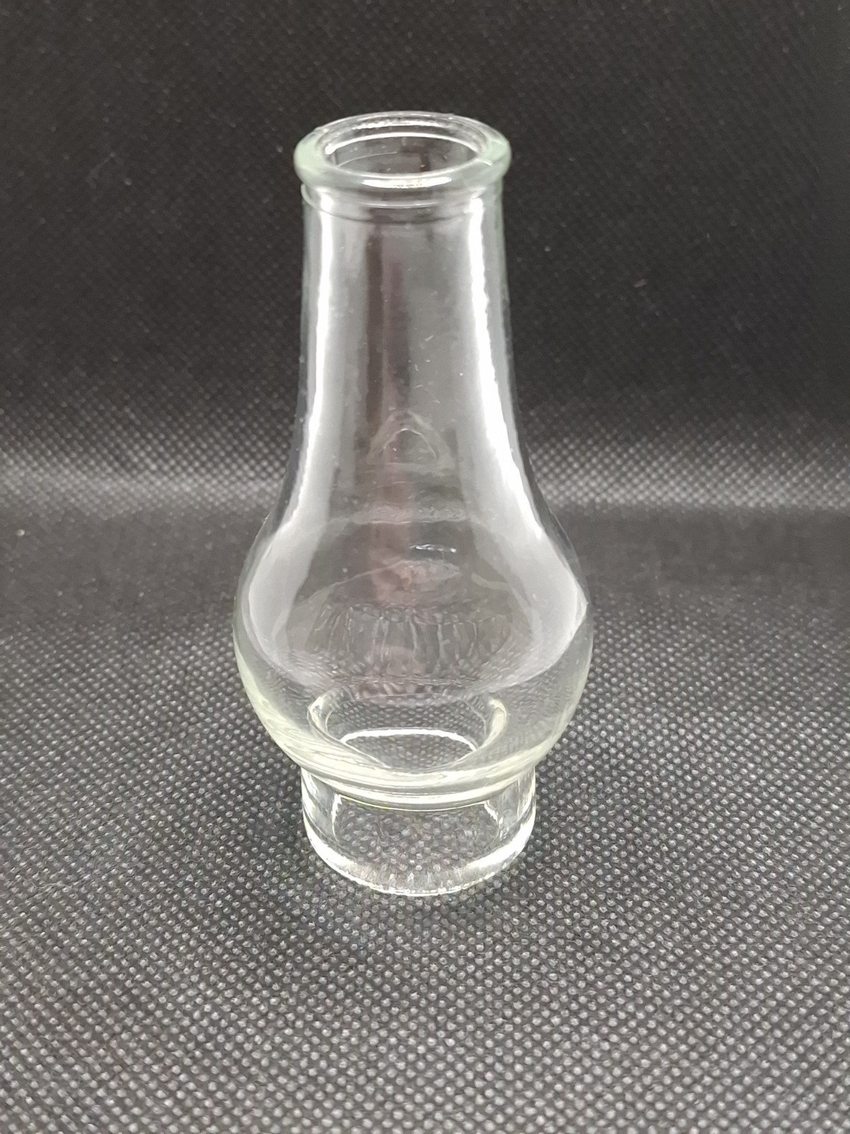 Vintage Clear Glass Miniature Oil Lamp Chimney 3\