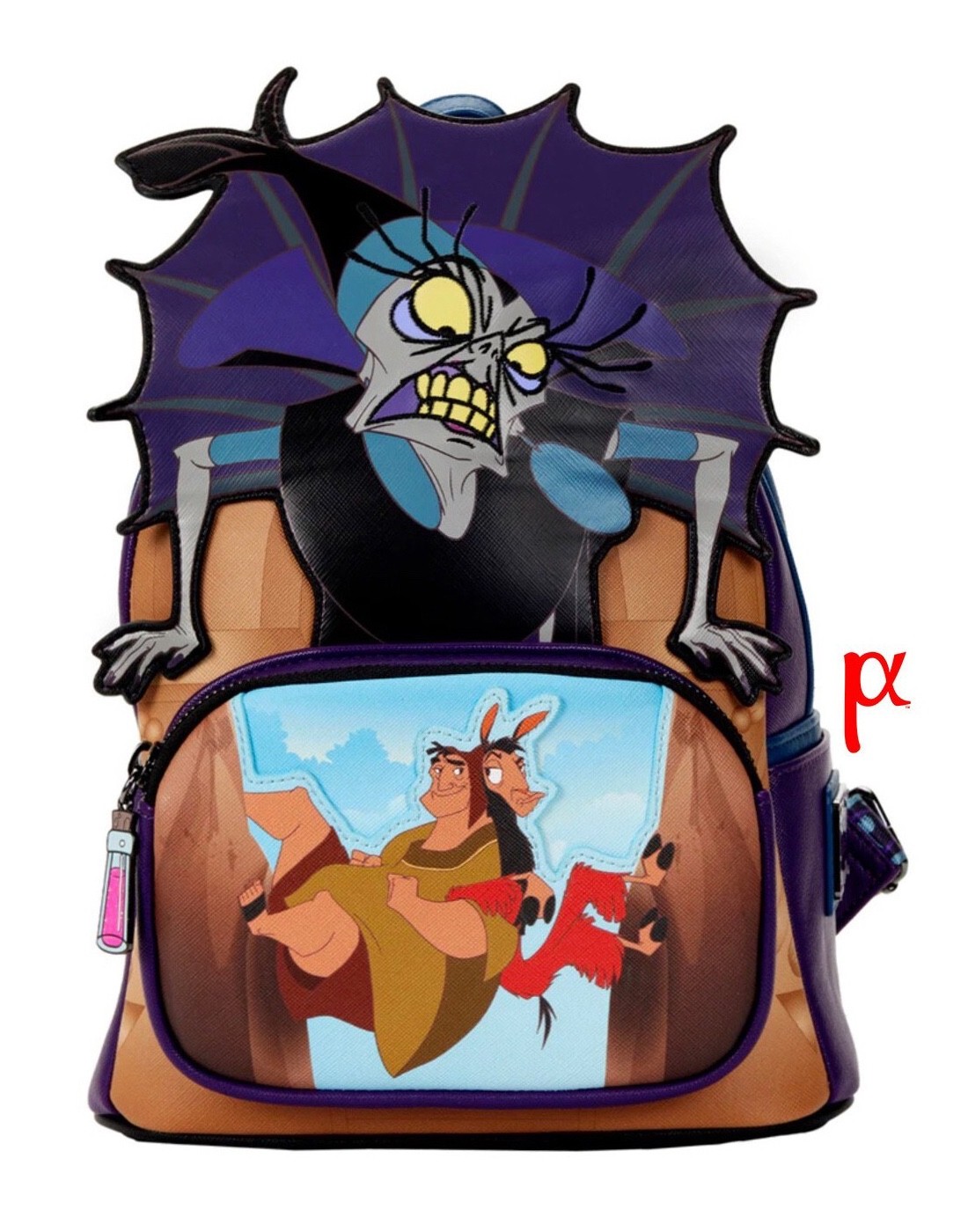Loungefly Disney Emperor\'s New Groove Yzma Ravine Villains Cosplay Mini Backpack