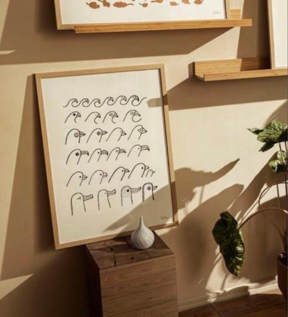 iittala Oiva Toikka Poster 70x50cm Birds