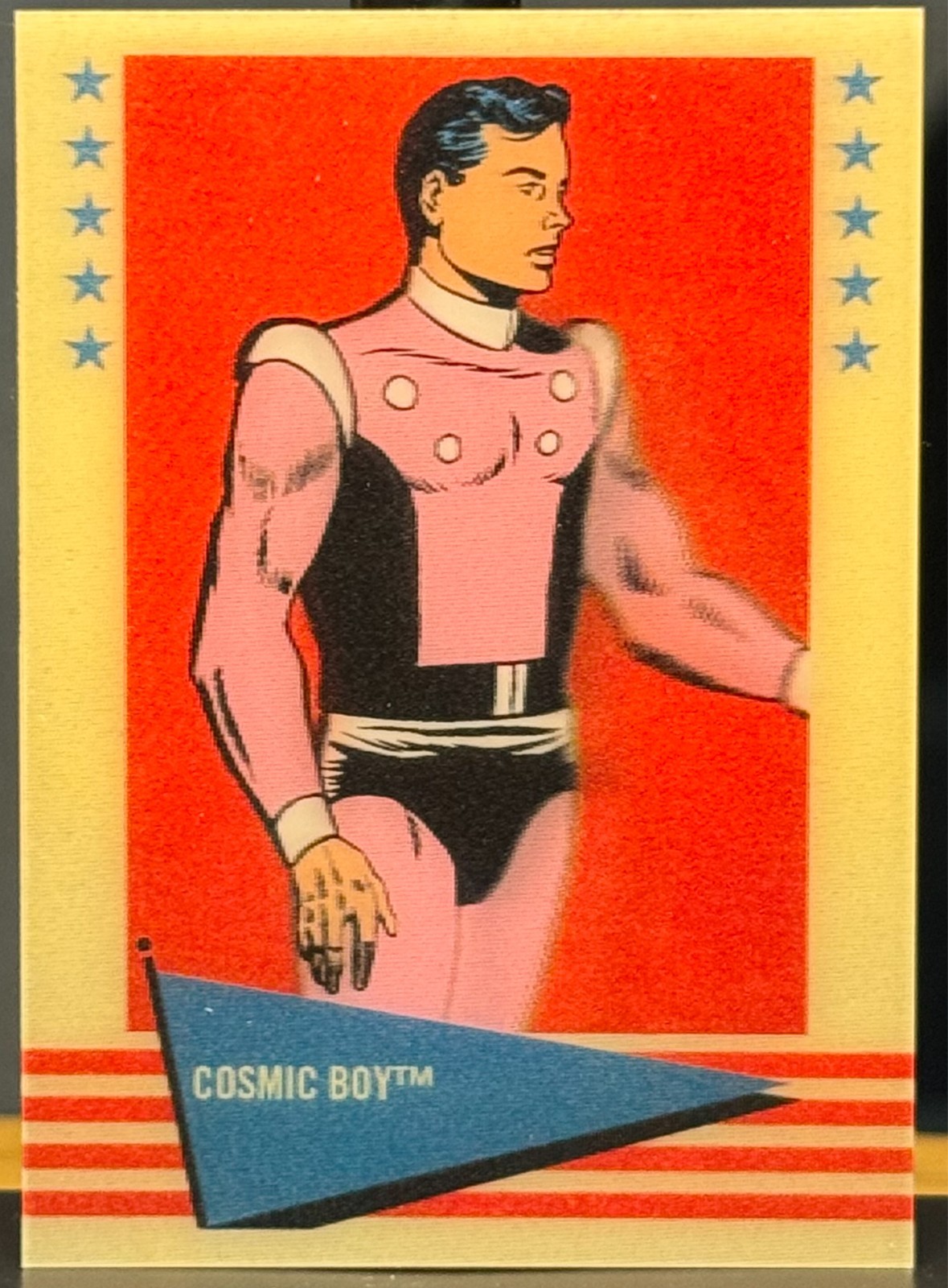 2025 Fleer Ultra Superman - Cosmic Boy - #61-10 DC Greats 3D Lenticular 2025 Fleer Ultra Superman - Cosmic Boy - #61-10 DC Greats 3D Lenticular