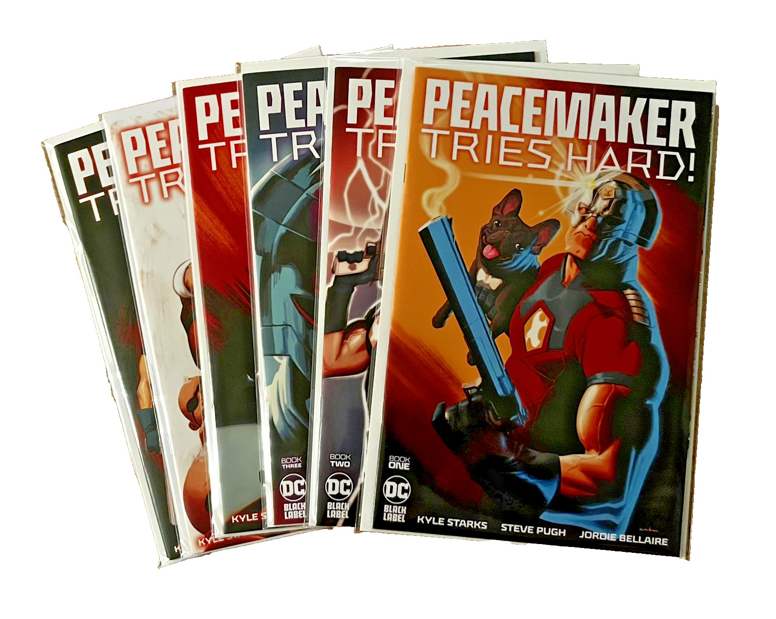 Peacemaker Tries Hard 1 2 3 4 5 6 NM 1-6 complete DC Comics combine shipping