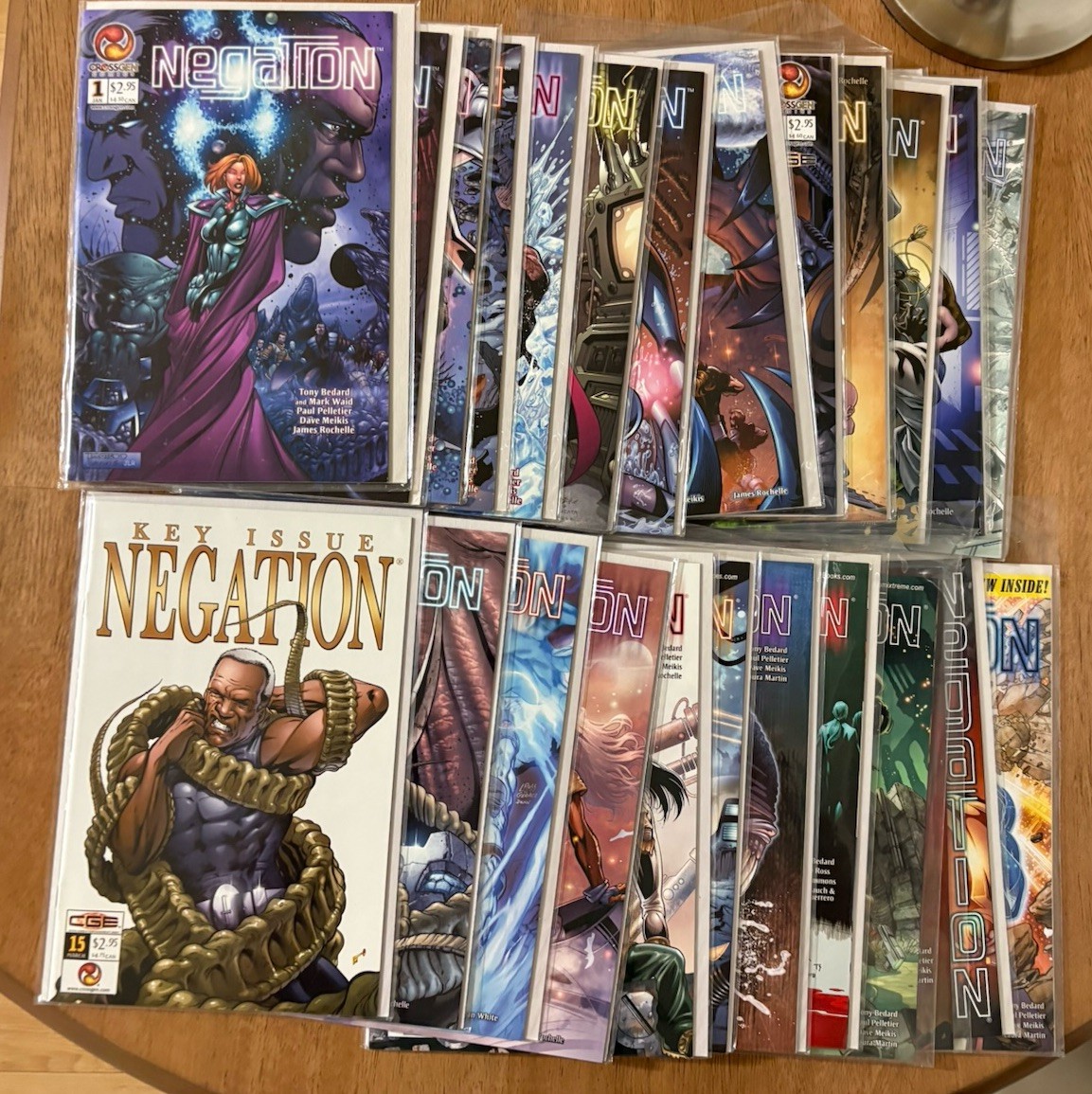 Negation #1-26 Lot Of 26 Issues Mark Waid, Tony Bedard CrossGen 2001 NM Sci-Fi