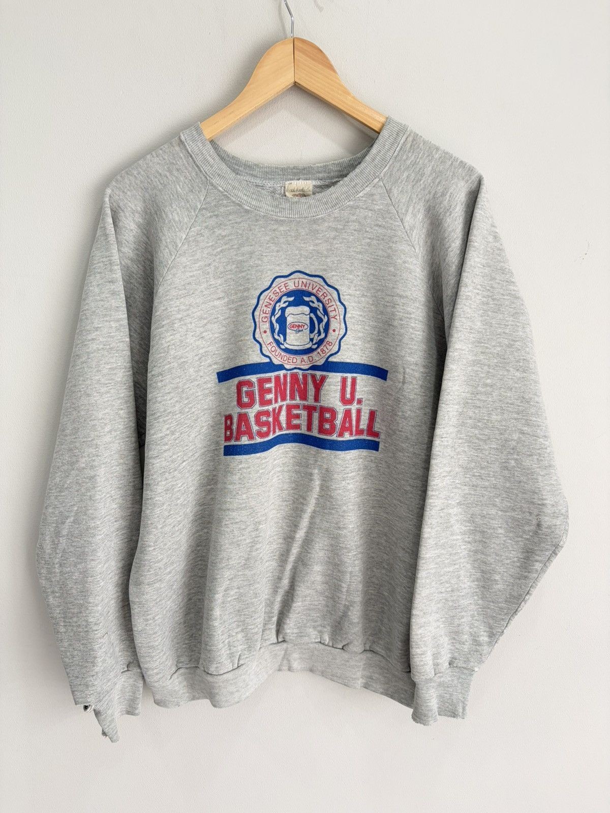 Vintage Genessee University Sweater sweatshirt genny