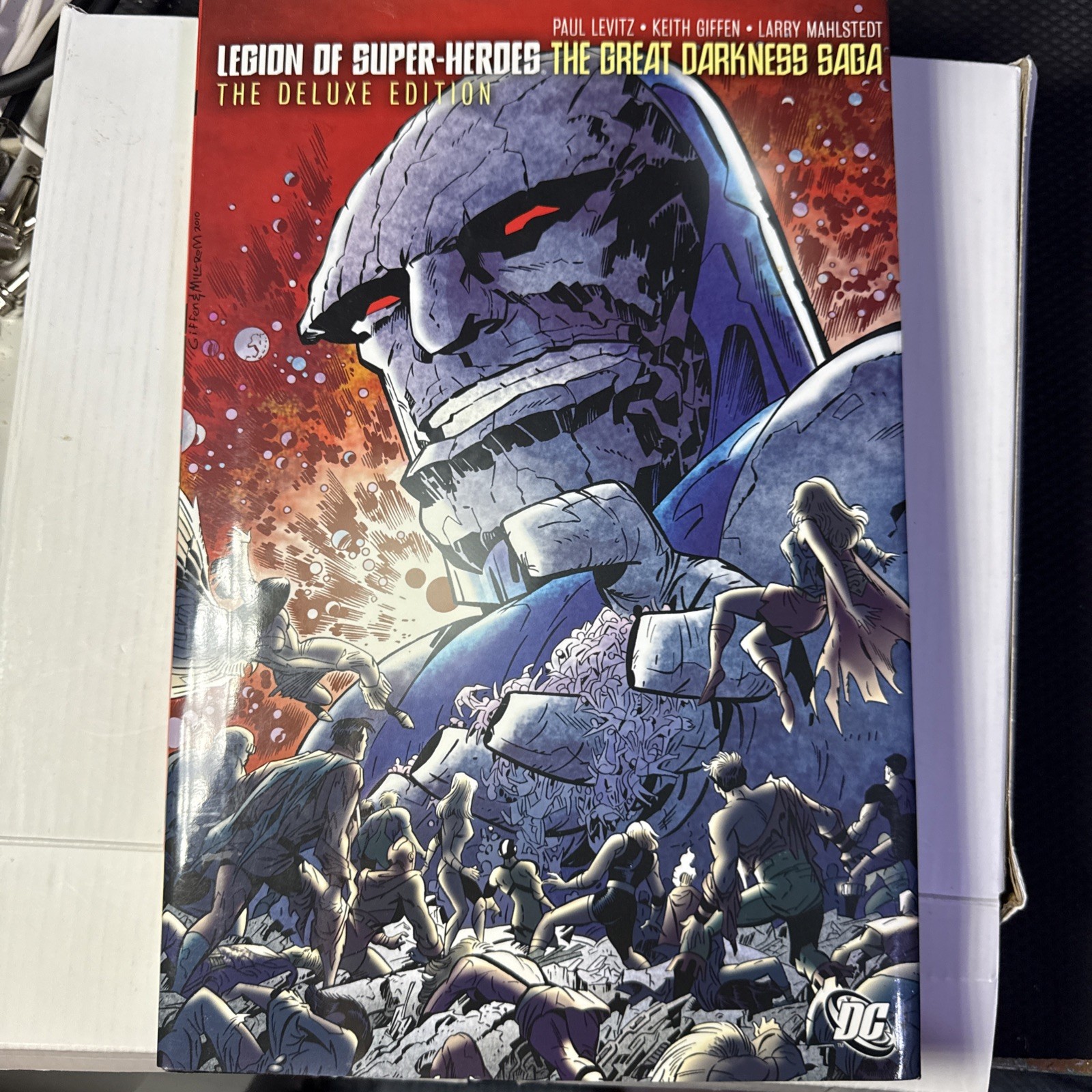 Legion of Super-Heroes: The Great Darkness Saga Deluxe Hardcover 1st-Print Minty