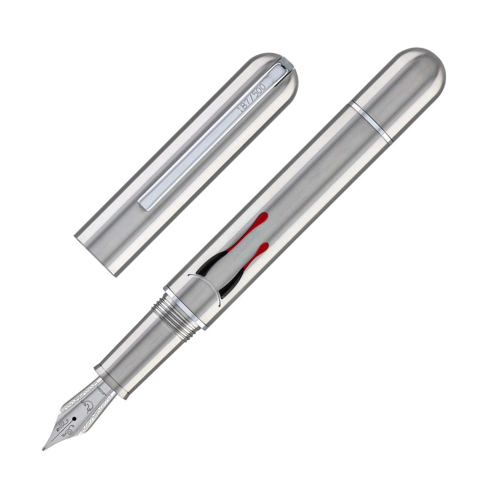 Nahvalur Nautilus Fountain Pen in Dracula - Medium - Limited Edition -NEW in Box