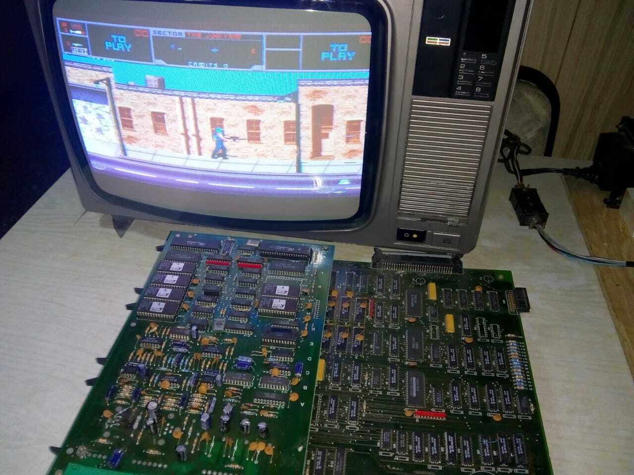 NARC Williams Arcade PCB Copy of the ORIGINAL Video Game boot leg working 