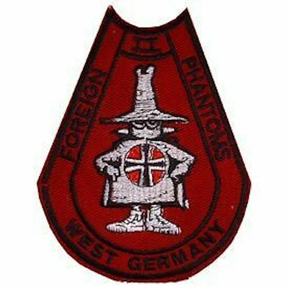 FOREIGN PHANTOM WEST GERMANY AIR FORCE MILITARY PATCH