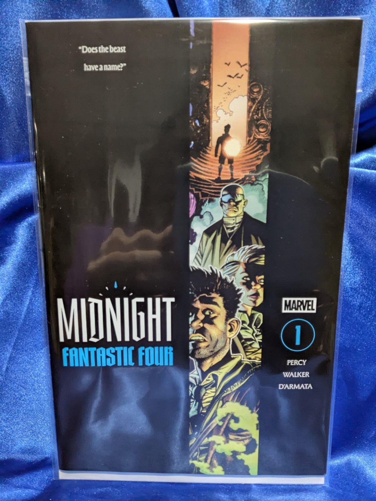 Midnight Fantastic Four #1 Marvel Comics 1st Print 2026 Cover A. We Combine. Midnight Fantastic Four #1 Marvel Comics 1st Print 2026 Cover A. We Combine.